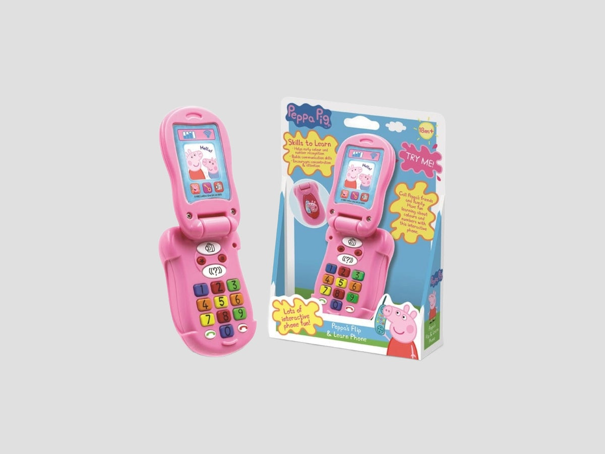 Peppa Pig Flip & Learn Phone - Educational Toy by TRENDS UK LTD; 5060062143