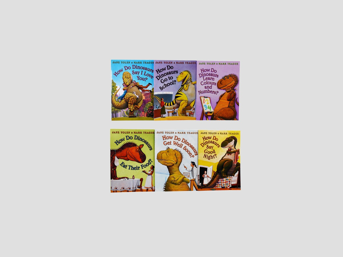 How Do Dinosaurs Learn 6 Books Collection by HarperCollins Publishers; 9780007929979