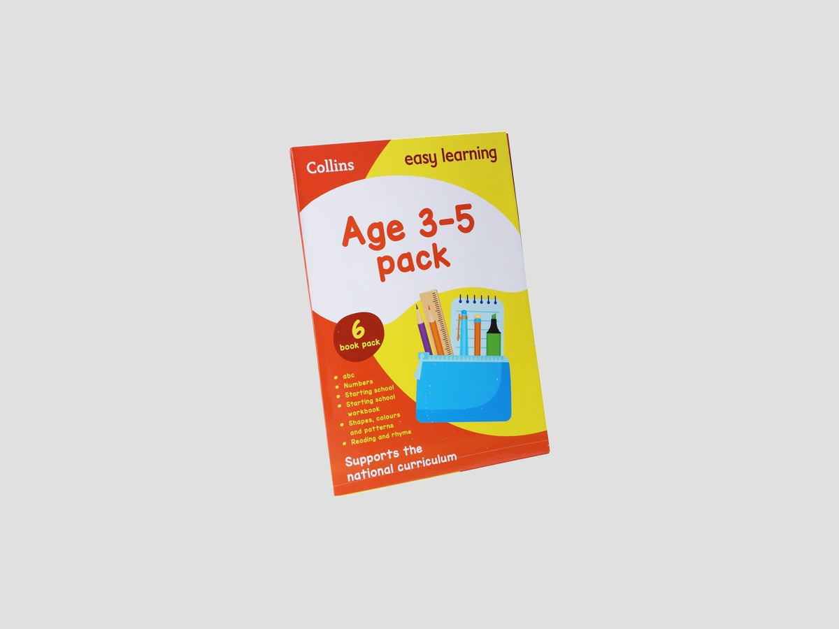 Collins Easy Learning Starter Set Ages 3–5 Ideal for home learning 6 Books Pack - Age 3-5 by HarperCollins Publishers; 9780007984503
