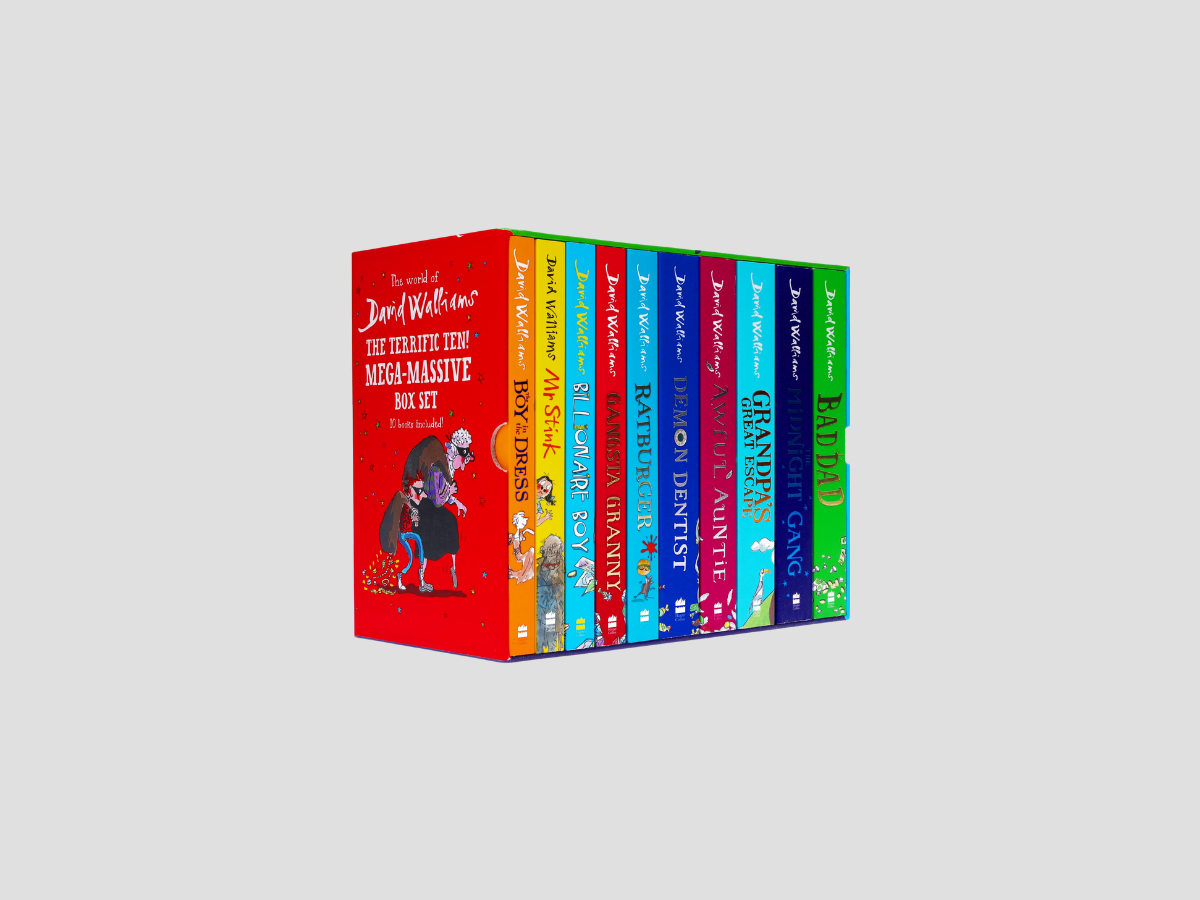 The Terrific Ten: Mega-Massive Box Set by David Walliams; 9780008363581