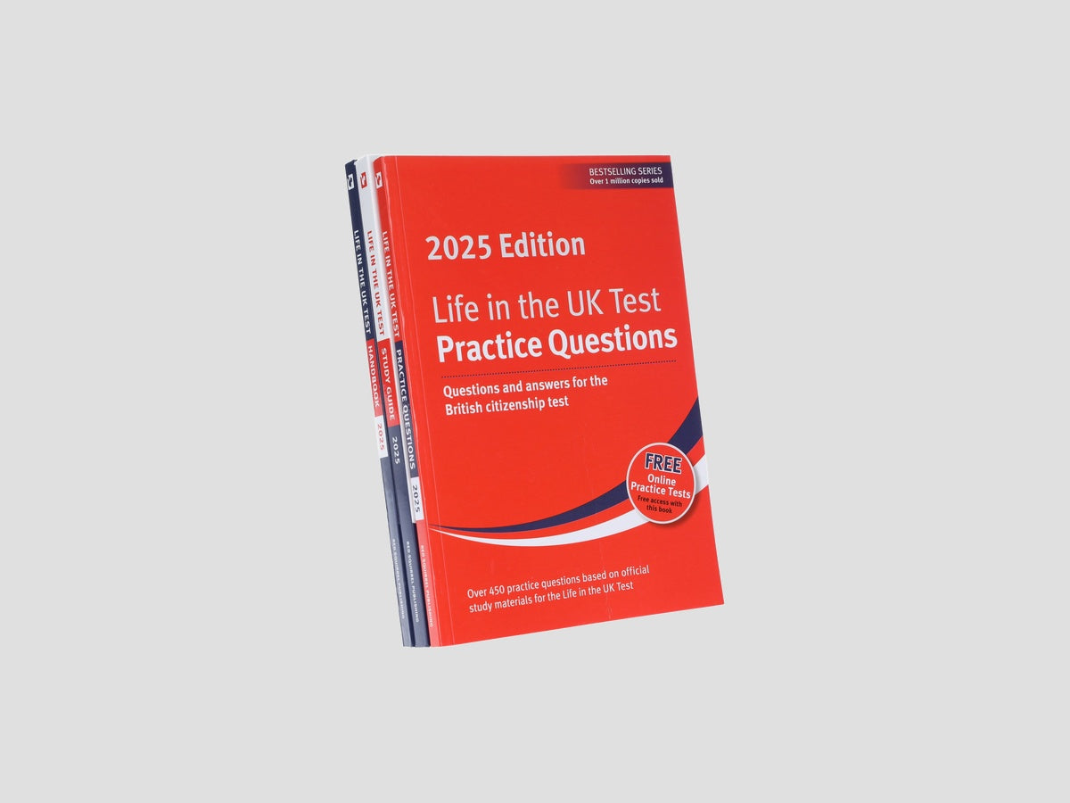 Life in the UK Test 2025 Collection by Red Squirrel Publishing; 9780113630004