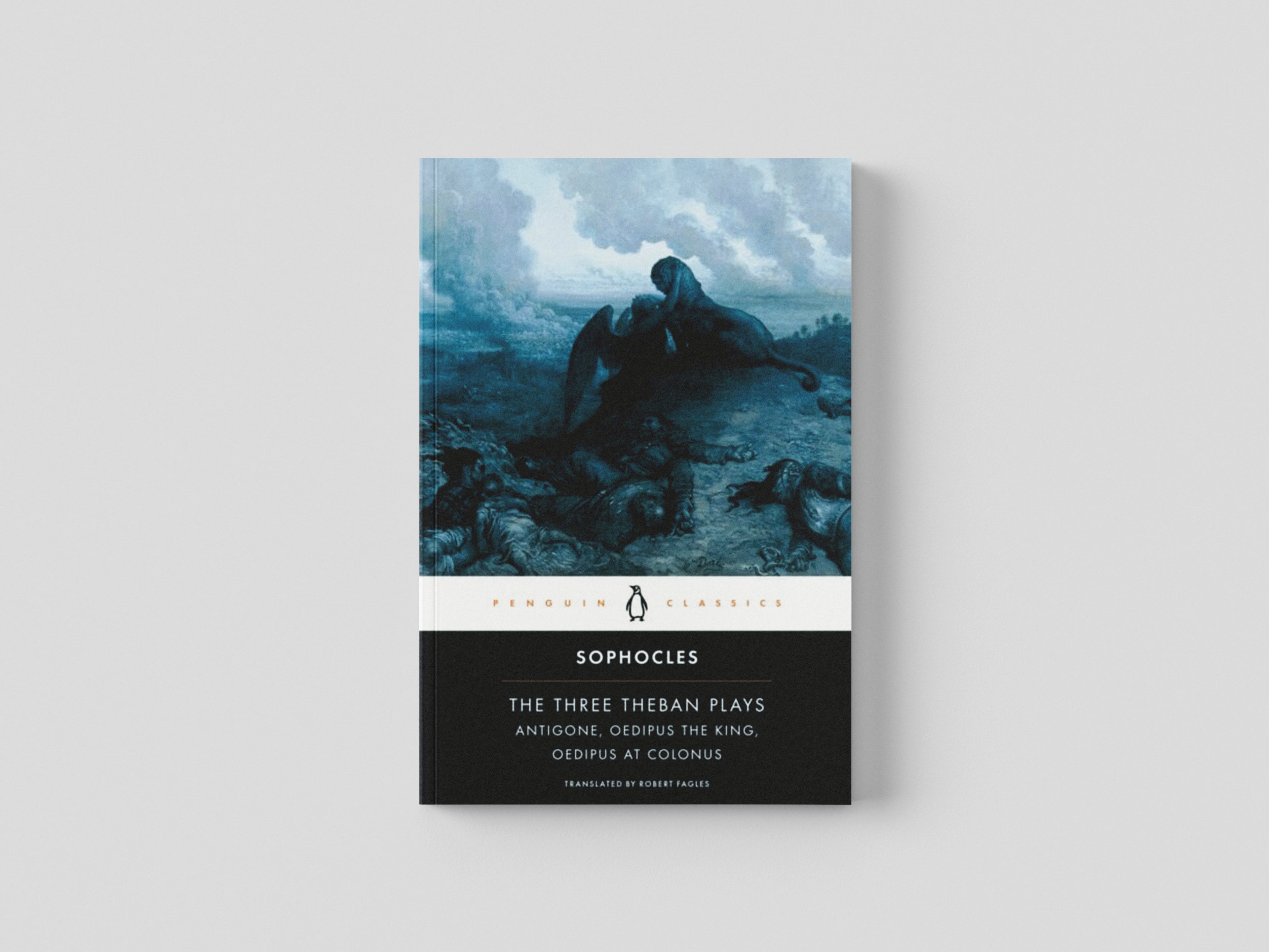 The Three Theban Plays by Sophocles; 9780140444254