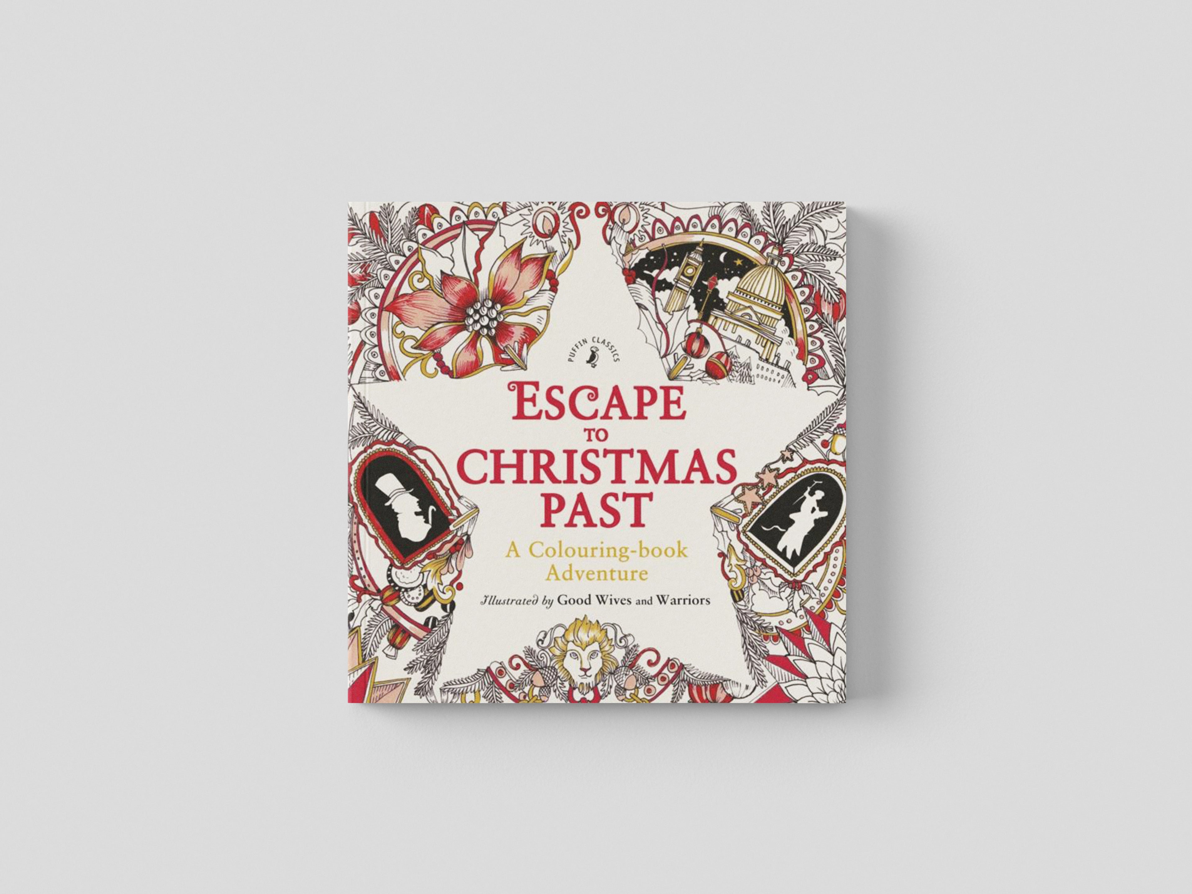 Escape to Christmas Past: A Colouring Book Adventure by Charles Dickens; 9780141366760