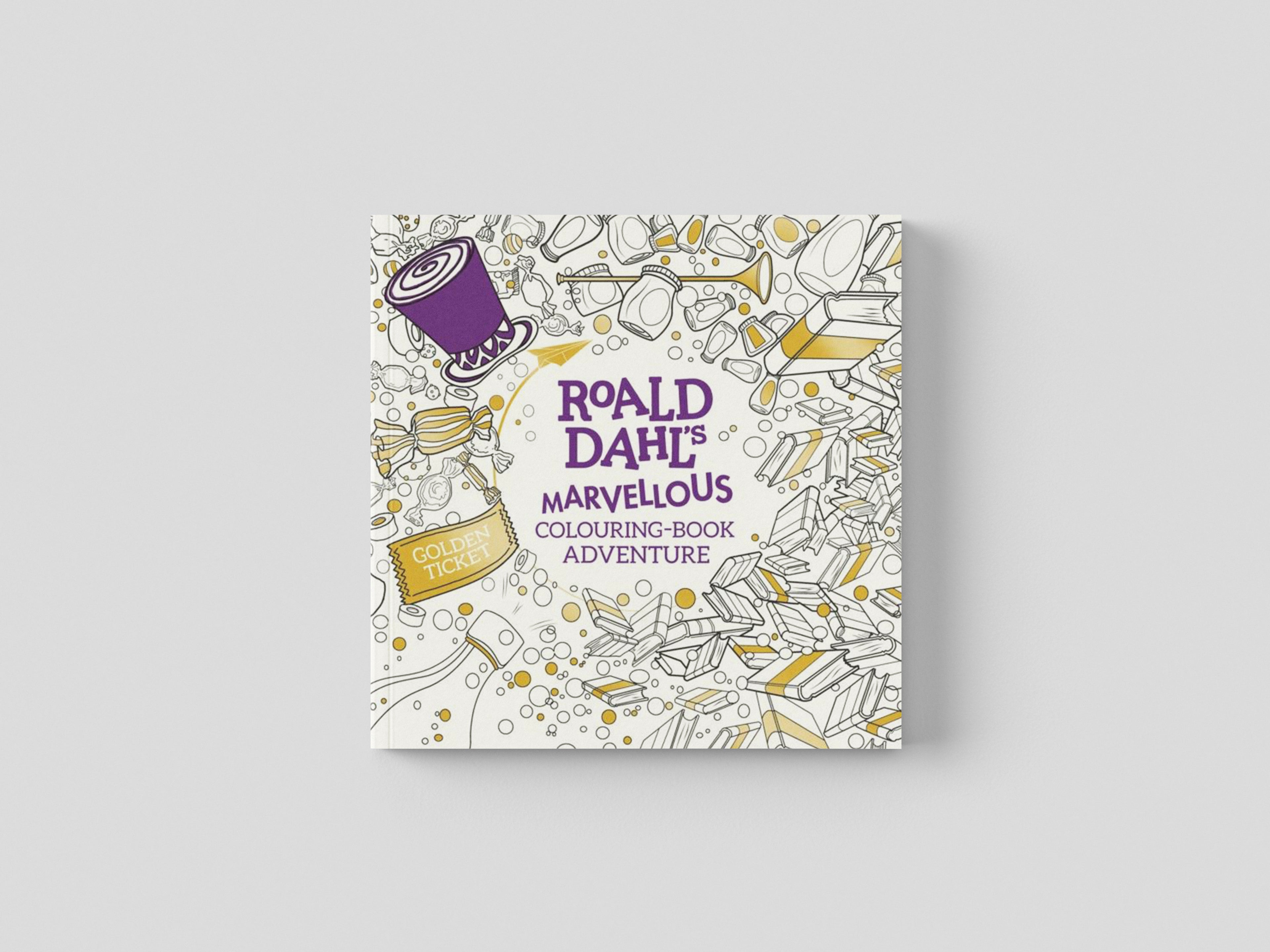 Roald Dahl's Marvellous Colouring-Book Adventure by Roald Dahl; 9780141373546