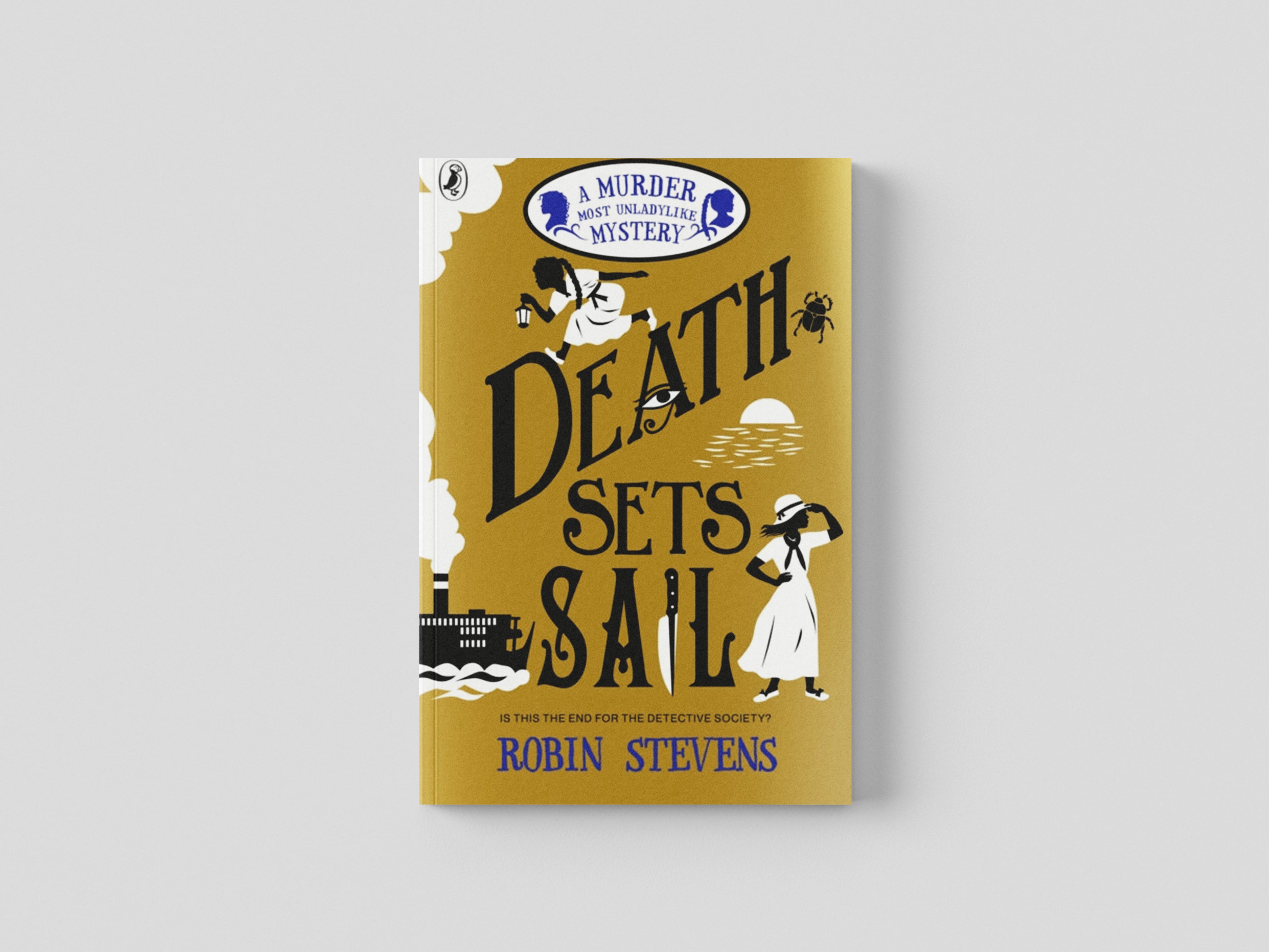 Death Sets Sail by Robin Stevens; 9780241419809