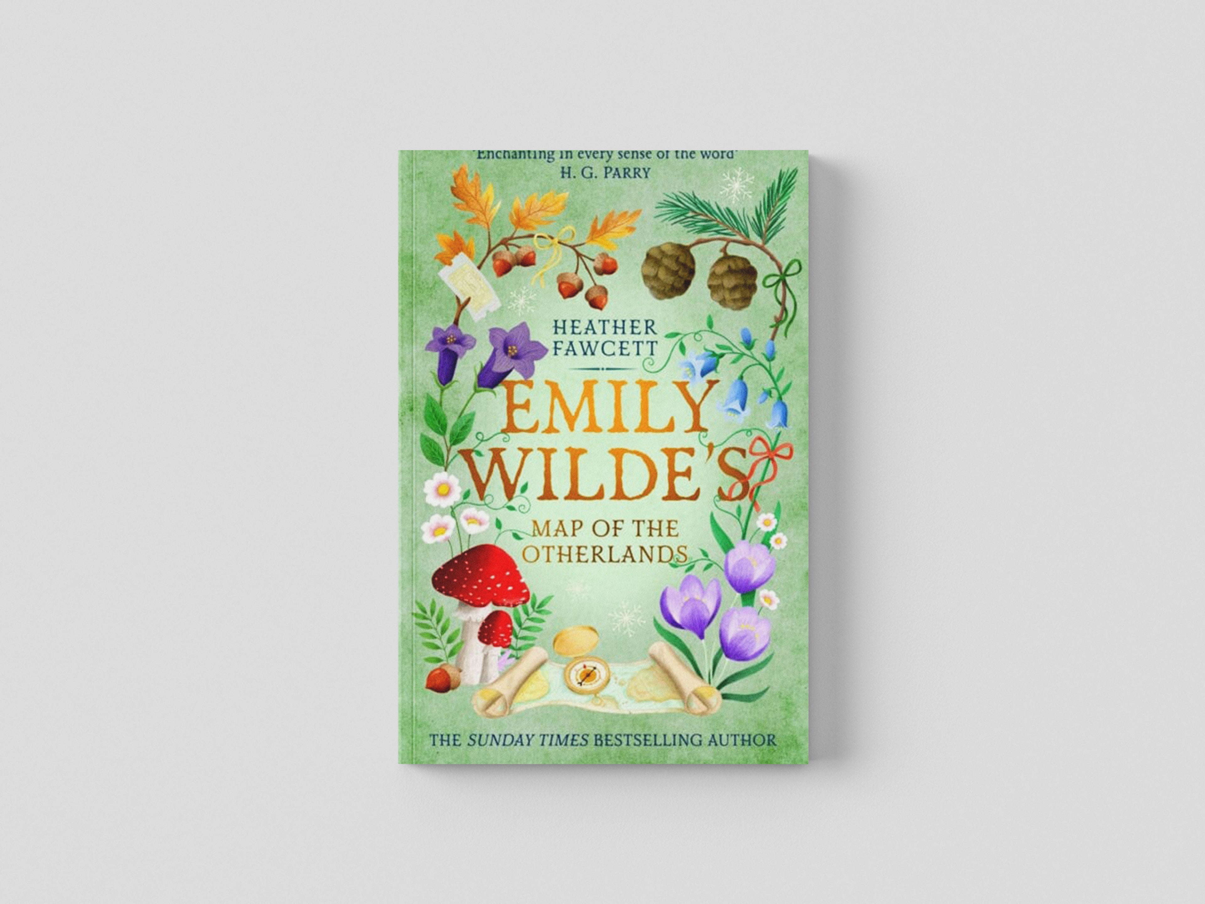 Emily Wilde's Map of the Otherlands by Heather Fawcett; 9780356519159