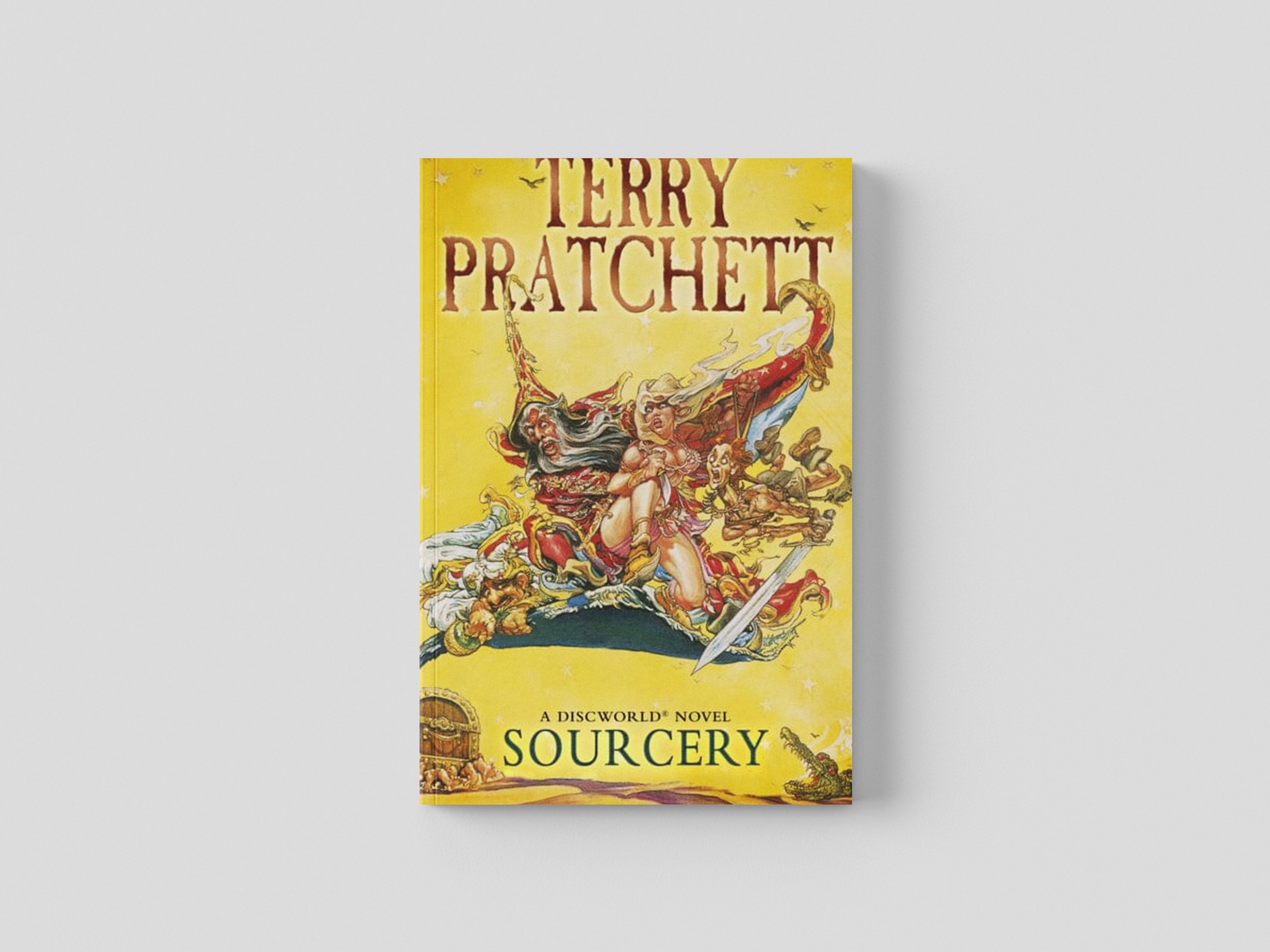 Sourcery by Terry Pratchett; 9780552166638