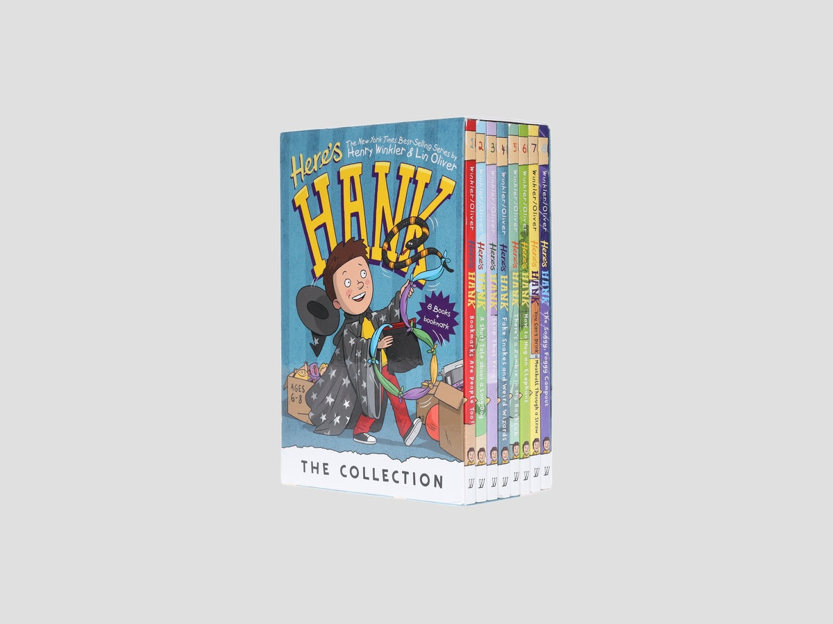 Here's Hank Series 8 Books Collection by Penguin; 9780593090114