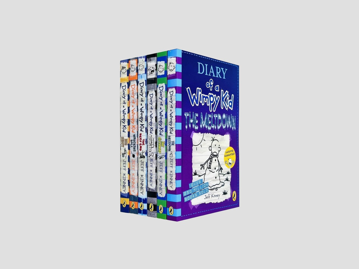 Diary of a Wimpy Kid 6 Books Collection Set - Ages 7+ by Jeff Kinney; 9780678468784