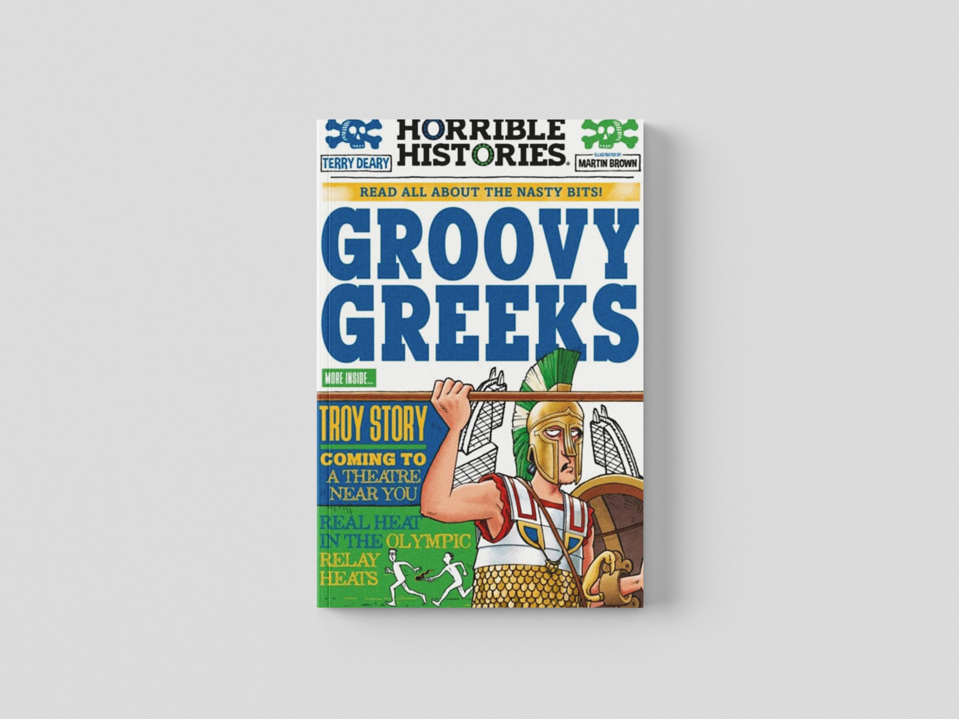 Groovy Greeks (newspaper edition) by Scholastic; 9780702312410