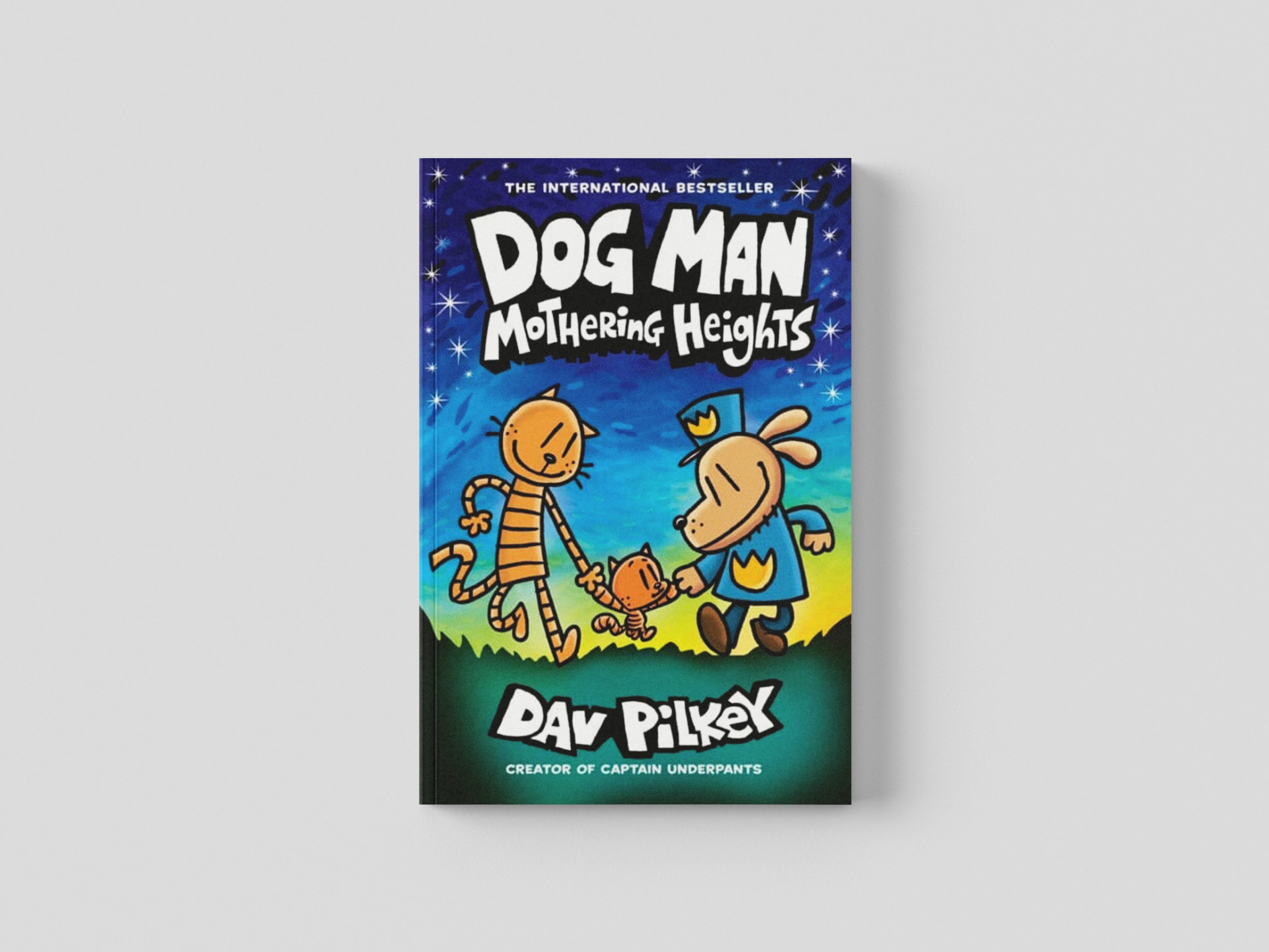 Dog Man 10: Mothering Heights by Dav Pilkey; 9780702313493