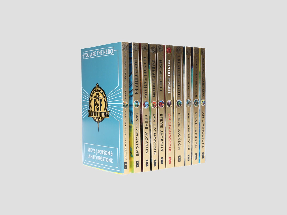 Fighting Fantasy Series 1 & 2: 10 Books Collection Set - Ages 9-14 by Scholastic; 9780702341021
