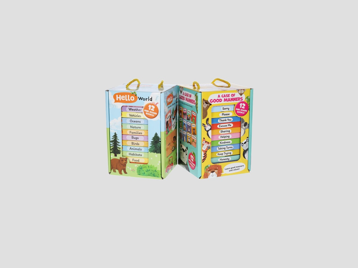 A Case of Good Manners & Hello World! 24 Books Collection by Sweet Cherry Publishing; 9780734044358