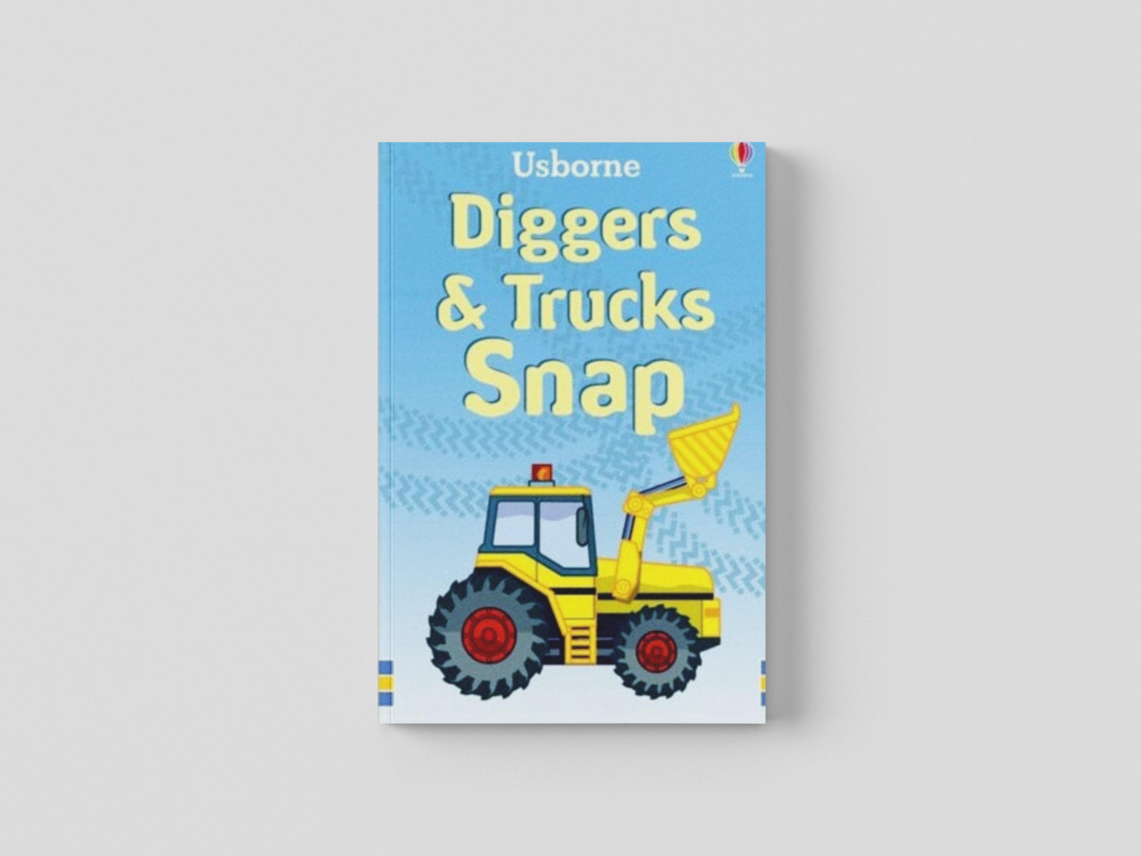 Diggers and Trucks Snap by Usborne; 9780746089200