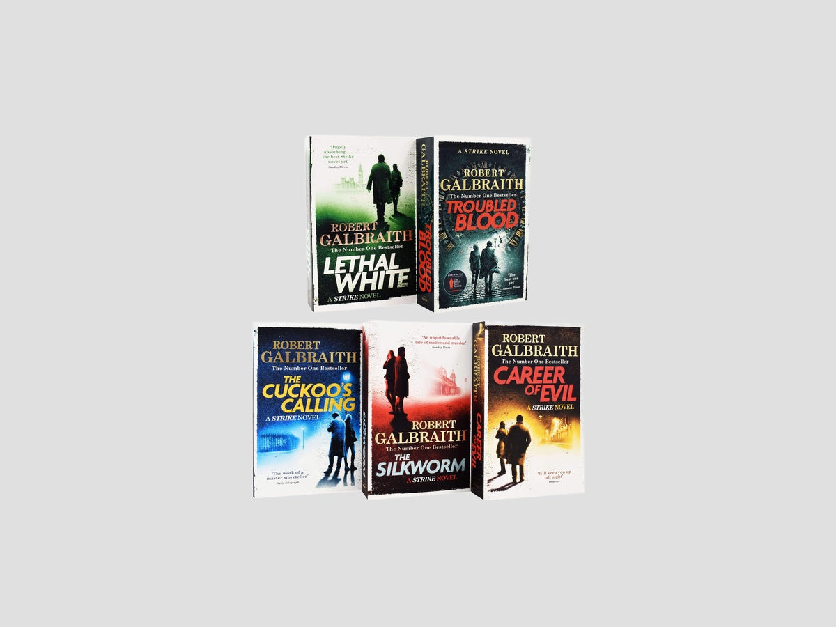 Cormoran Strike Series 5 Books Collection by Sphere; 9780751584479