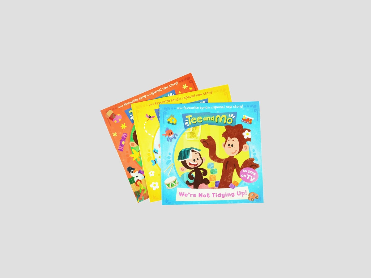 Tee and Mo Collection 3 Picture Books Set - Ages 2-5 by HarperCollins Publishers; 9780788663079