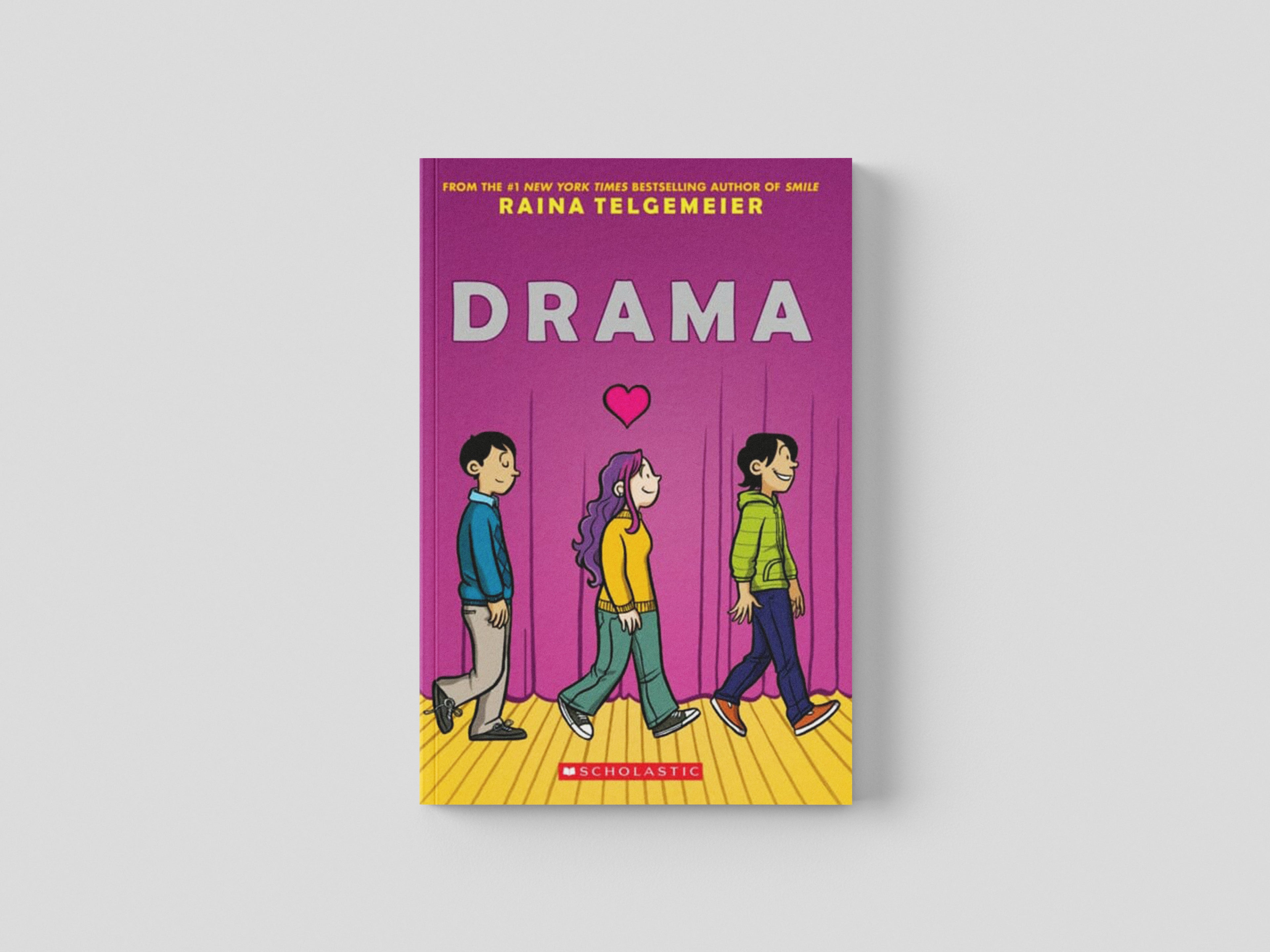 Drama by Raina Telgemeier; 9781338801897