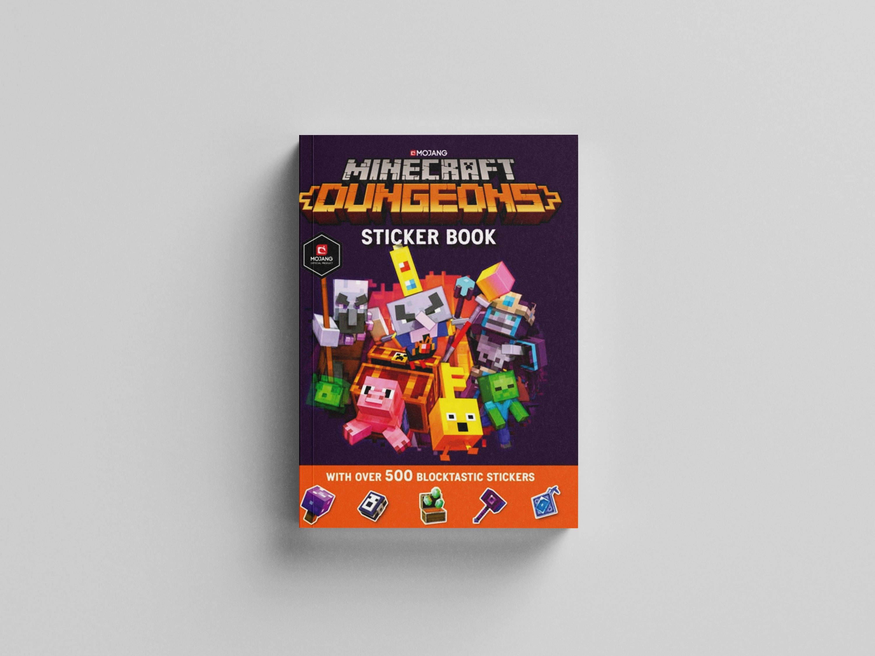 Minecraft Dungeons Sticker Book by Mojang; 9781405299701