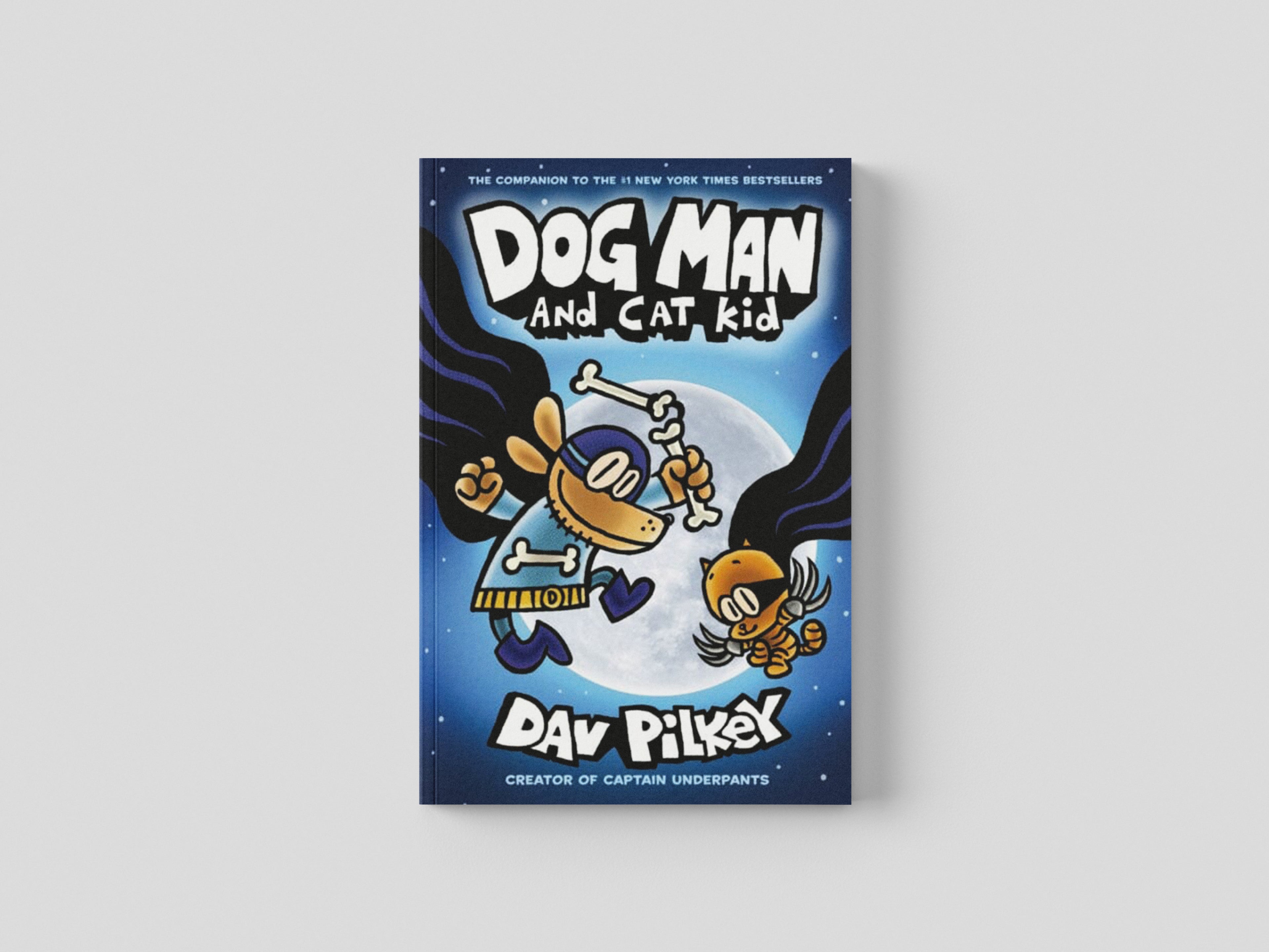 Dog Man 4: Dog Man and Cat Kid by Dav Pilkey; 9781407192123