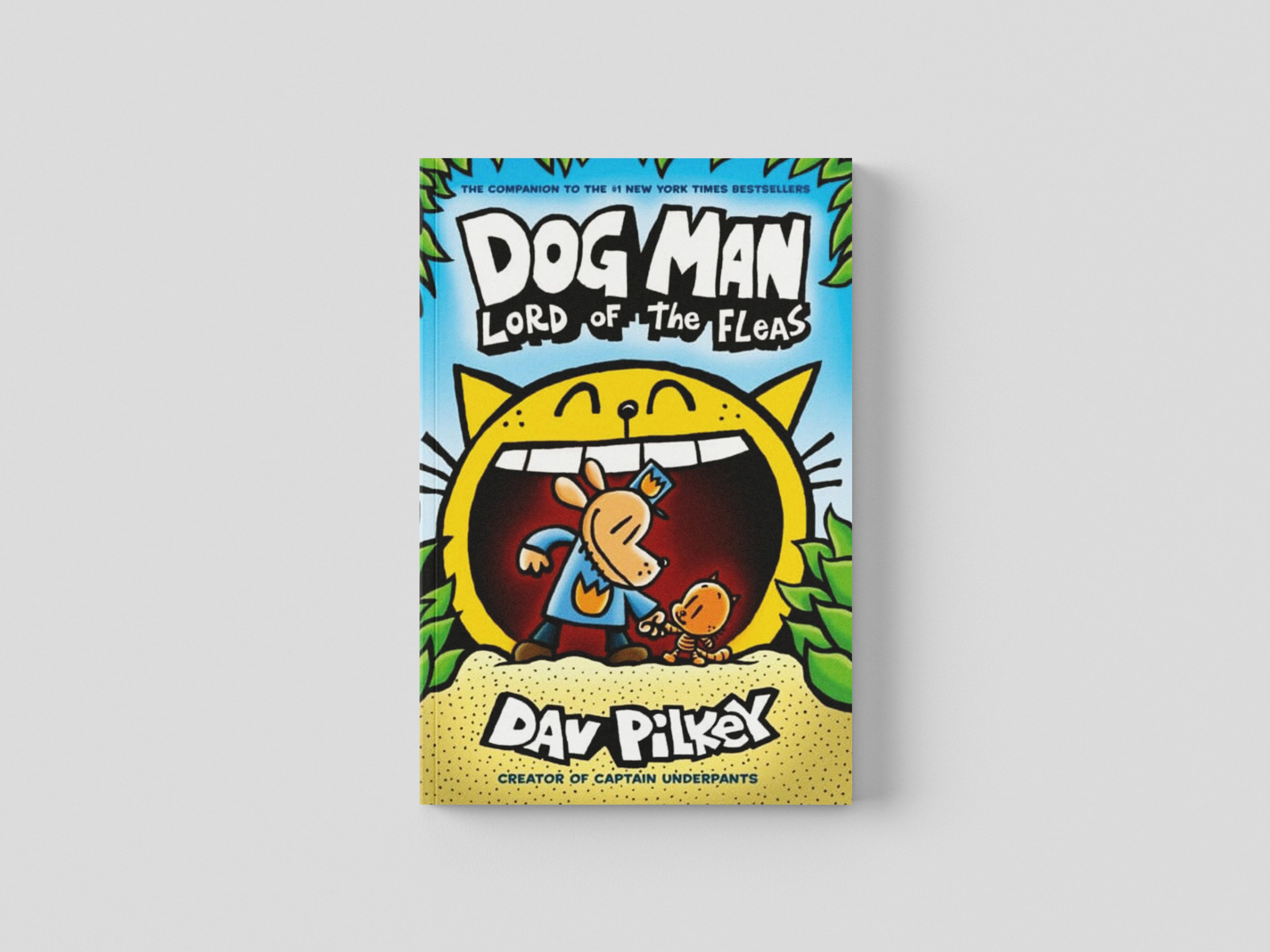 Dog Man 5: Lord of the Fleas by Dav Pilkey; 9781407192161