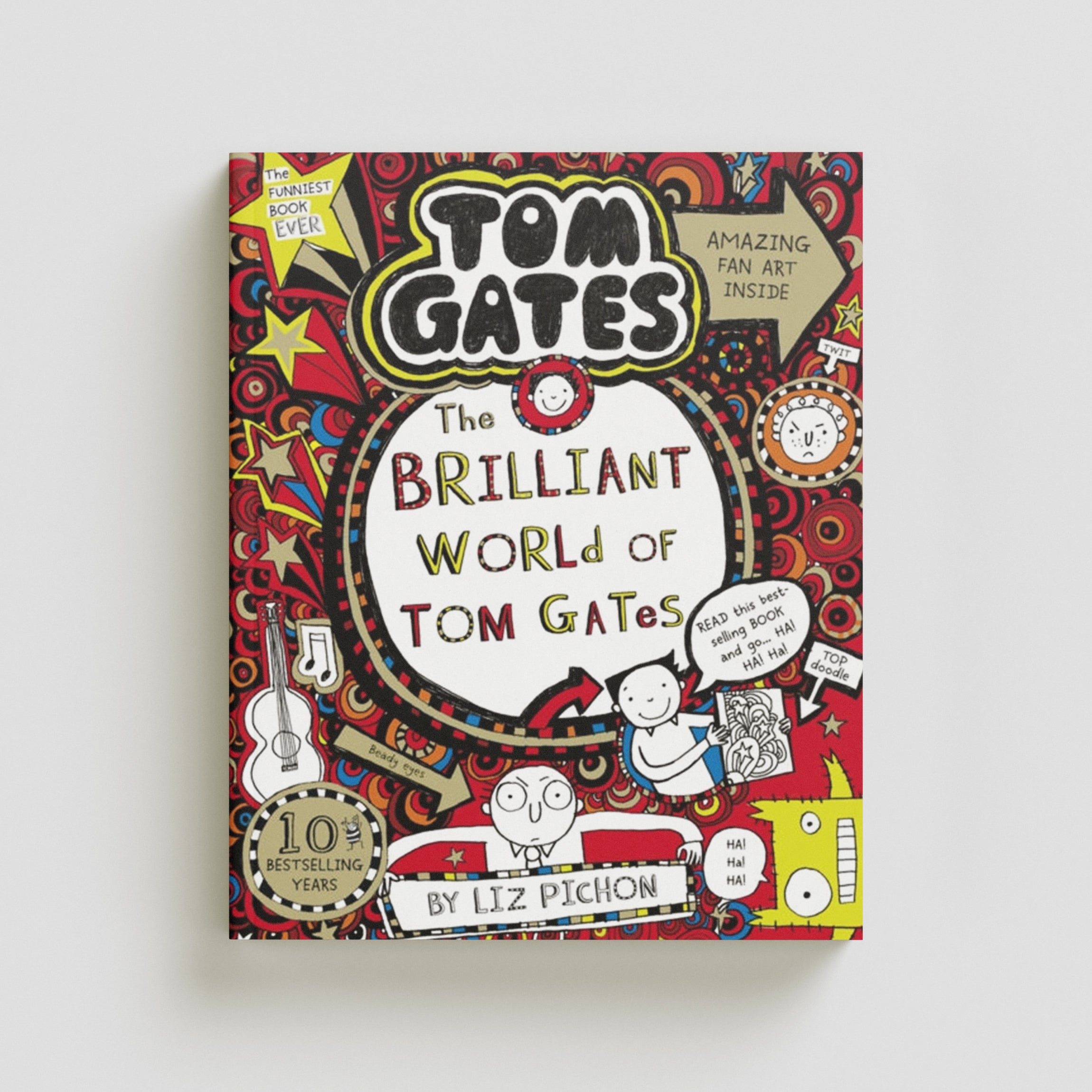 The Brilliant World of Tom Gates by Liz Pichon; 9781407193434