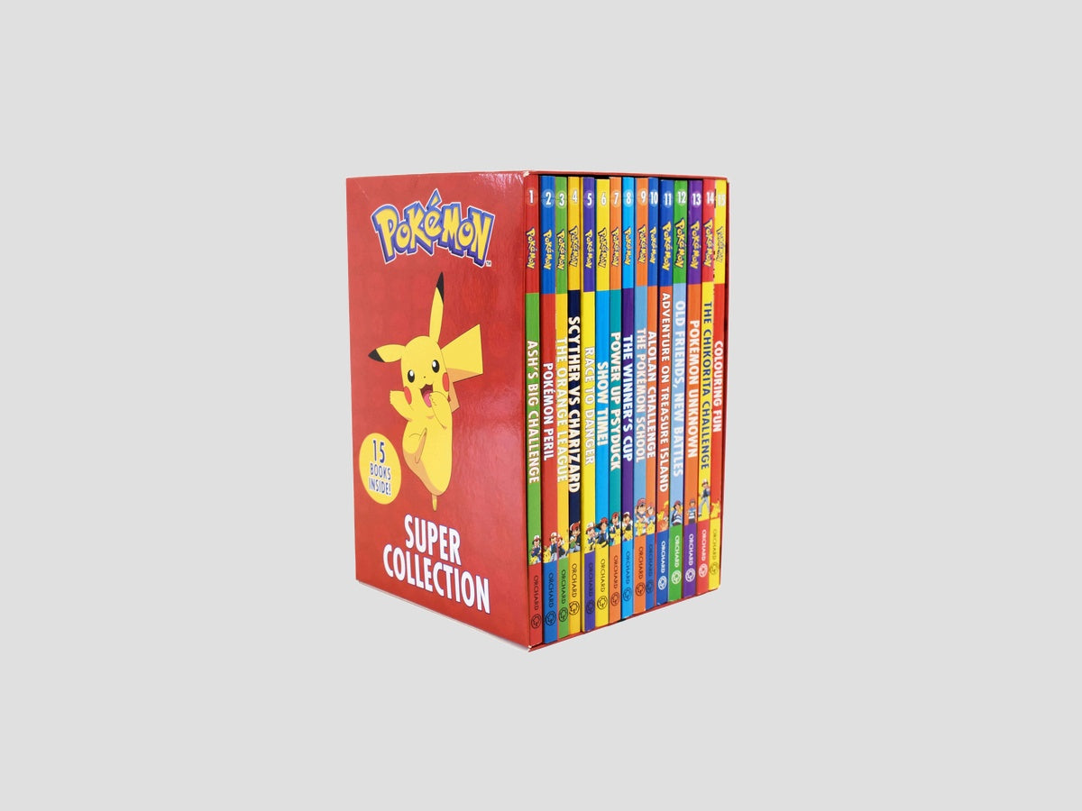 Pokemon Super Collection Series 1-15 Box Set - Ages 9-14 by Orchard Books; 9781408367117