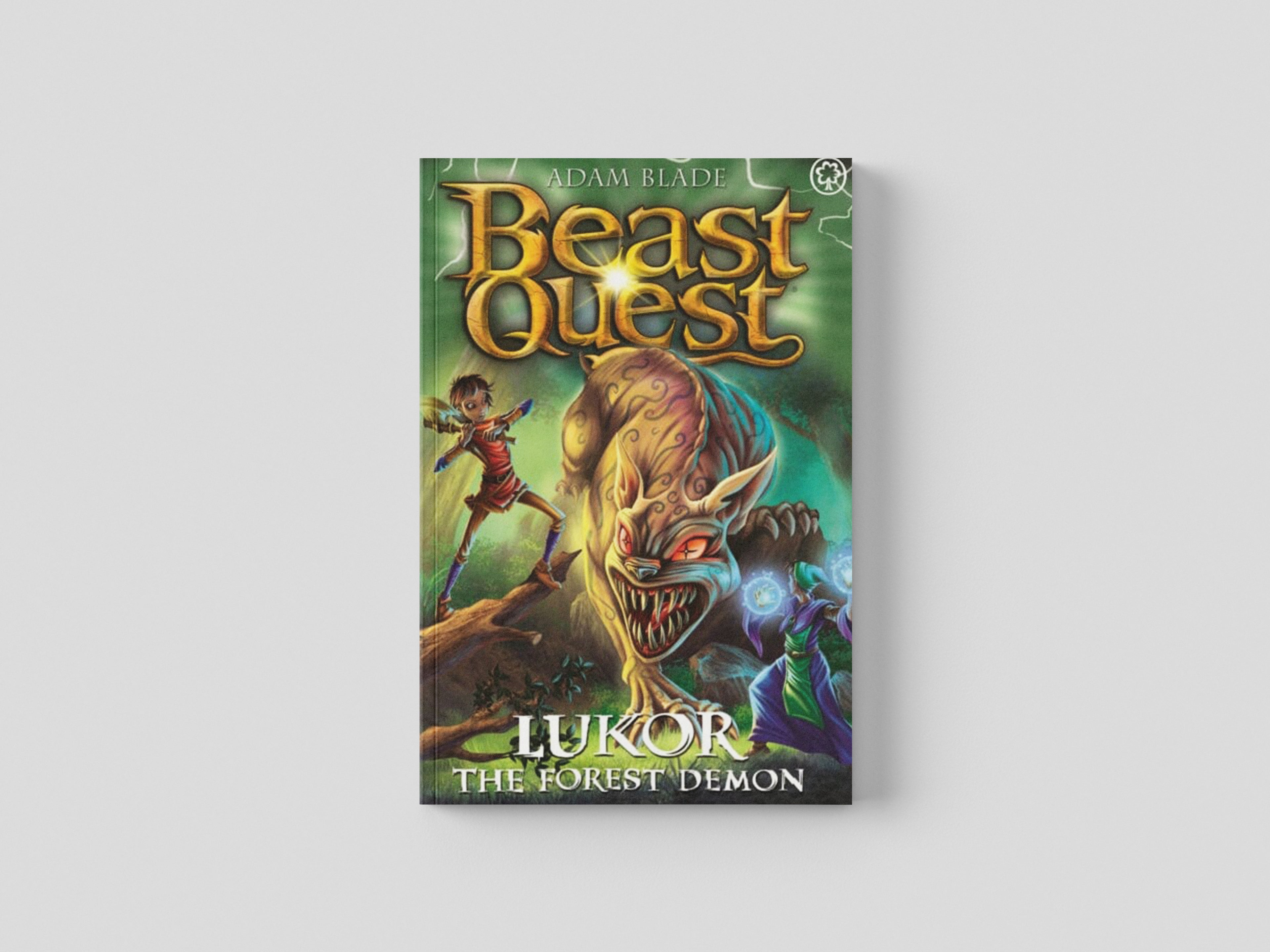 Beast Quest: Lukor the Forest Demon by Hachette Children's Group; 9781408367483