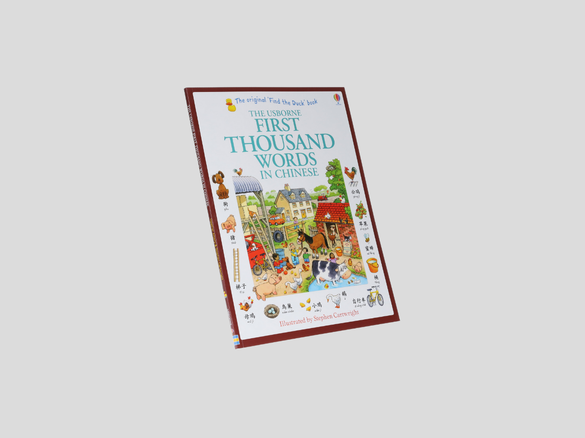 First Thousand Words In Chinese: Illustrated Children Book - Ages 5+ by Usborne Publishing Ltd; 9781409570387