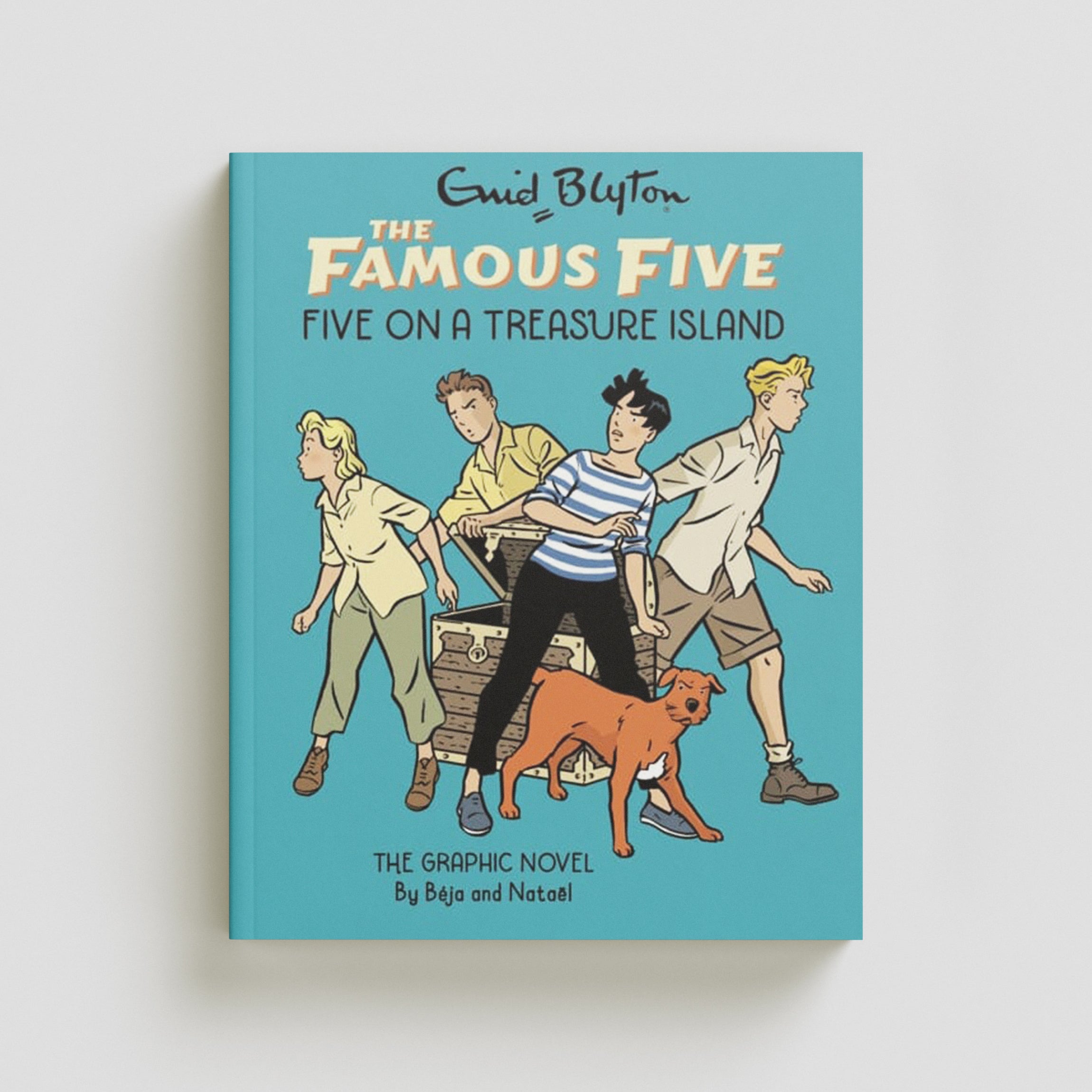 Famous Five Graphic Novel: Five on a Treasure Island by Enid Blyton; 9781444963670