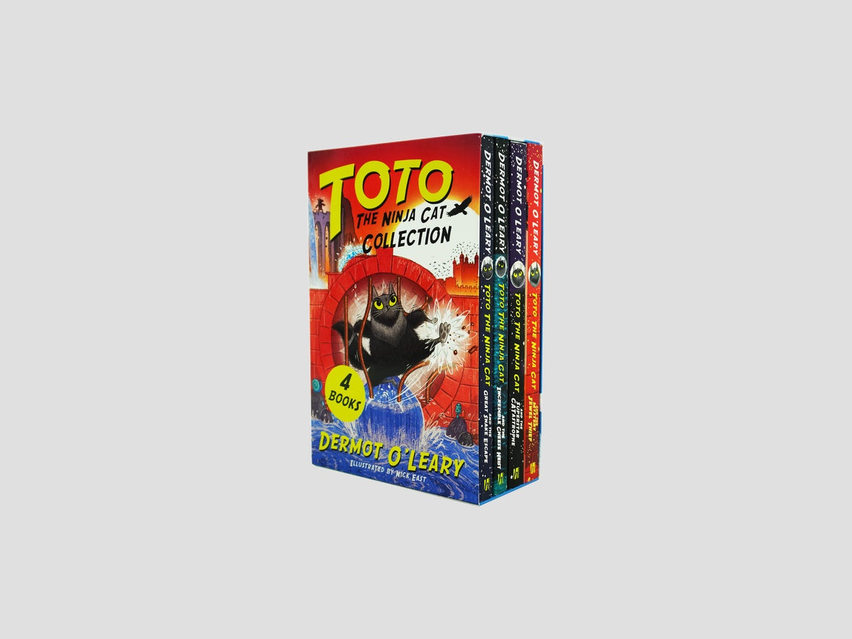 The Toto the Ninja Cat Series 4 Books Collection by Hodder & Stoughton; 9781444968958