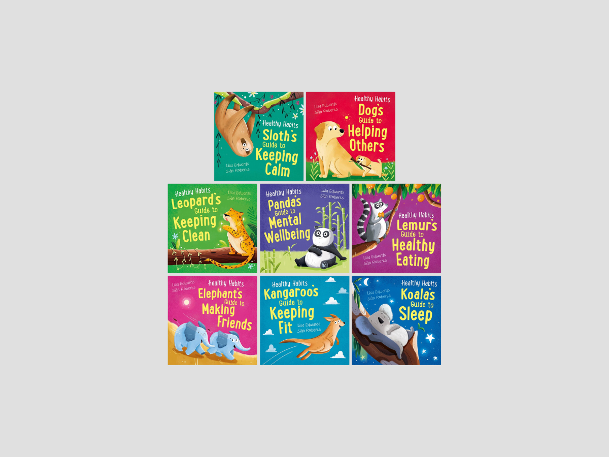 Healthy Habits of Animal Series 8 books Collection Set - Ages 5-7 by Hachette; 9781445190679