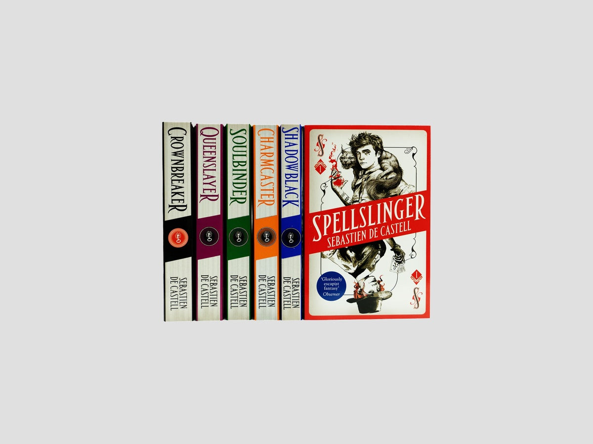 The Spellslinger Series 6 Books Collection by Hot Key Books; 9781471410574