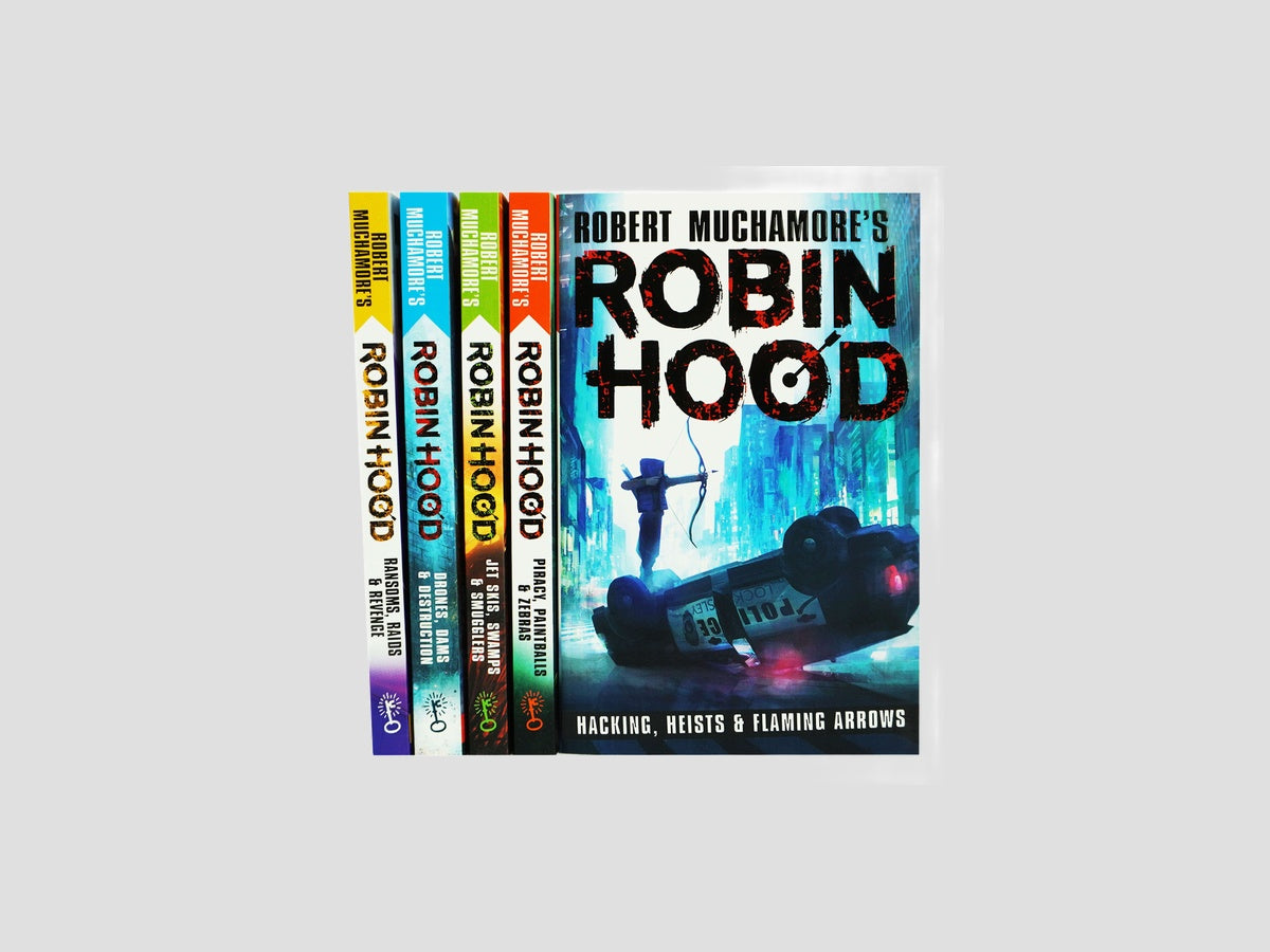 Robin Hood Series 5 Books Collection Set - Ages 10-17 by Robert Muchamore; 9781471414152