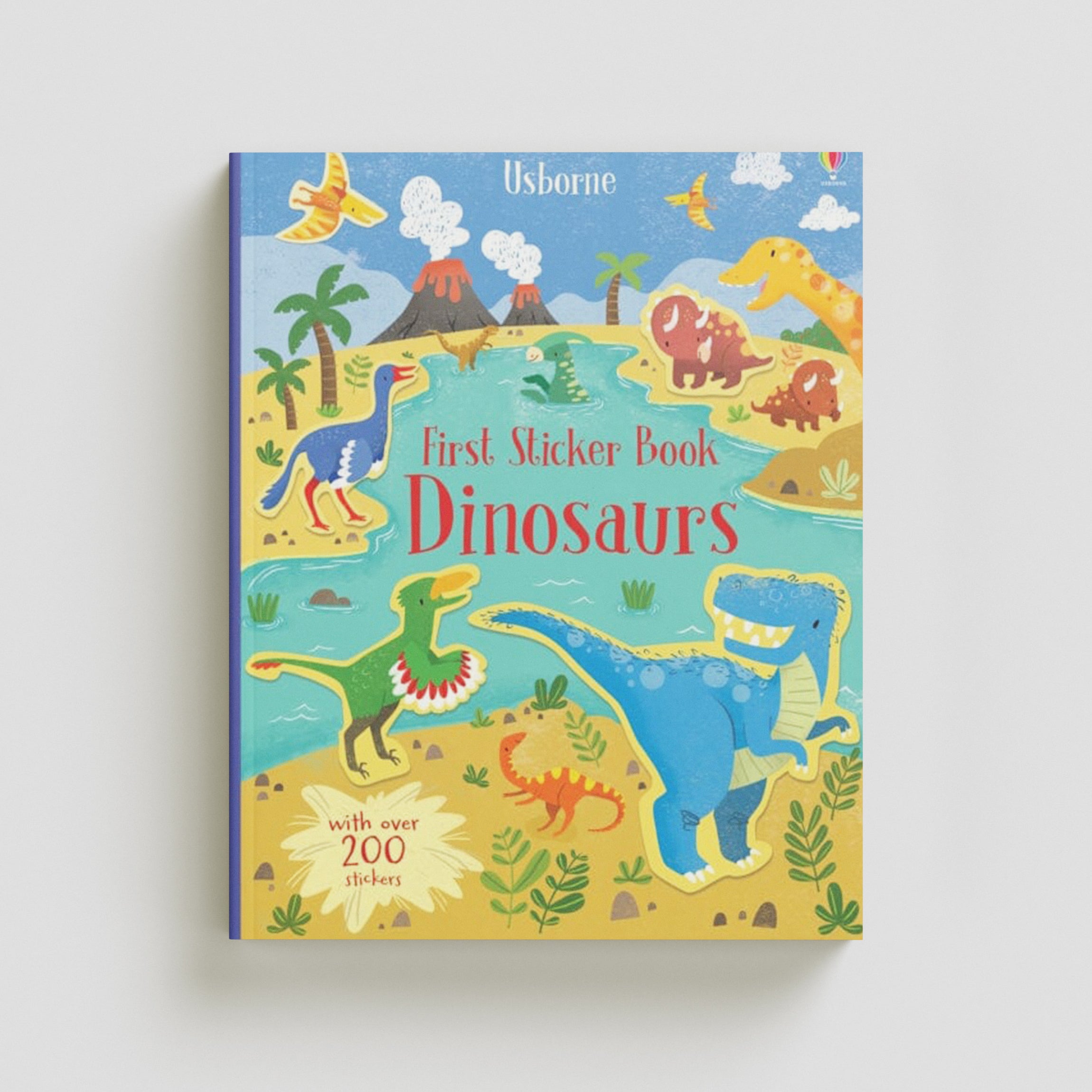 First Sticker Book Dinosaurs by Hannah Watson; 9781474968263