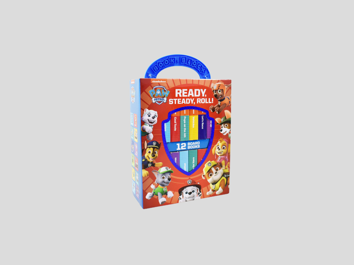 Paw Patrol My First Library Ready, Set, Roll! by PI Kids; 9781503760486