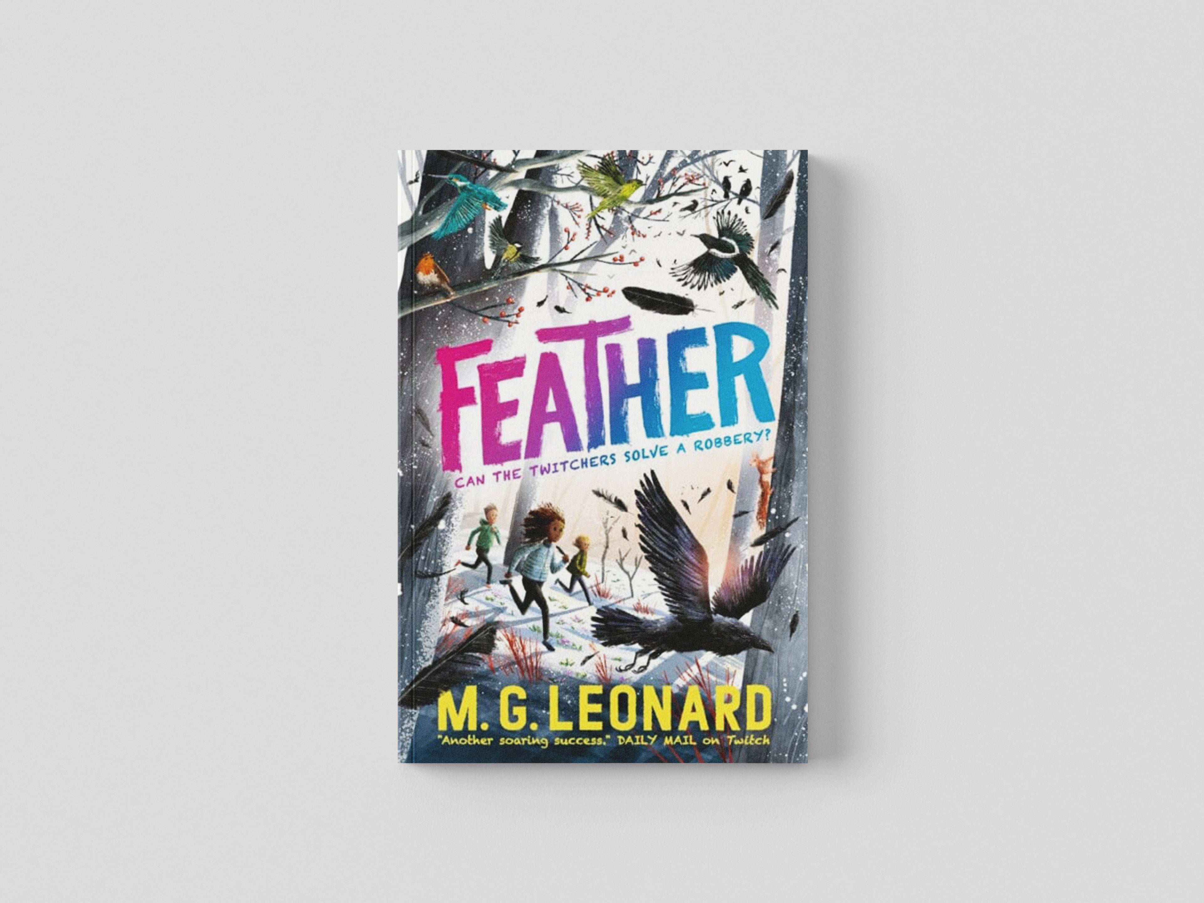 Feather by M. G. Leonard; 9781529506112