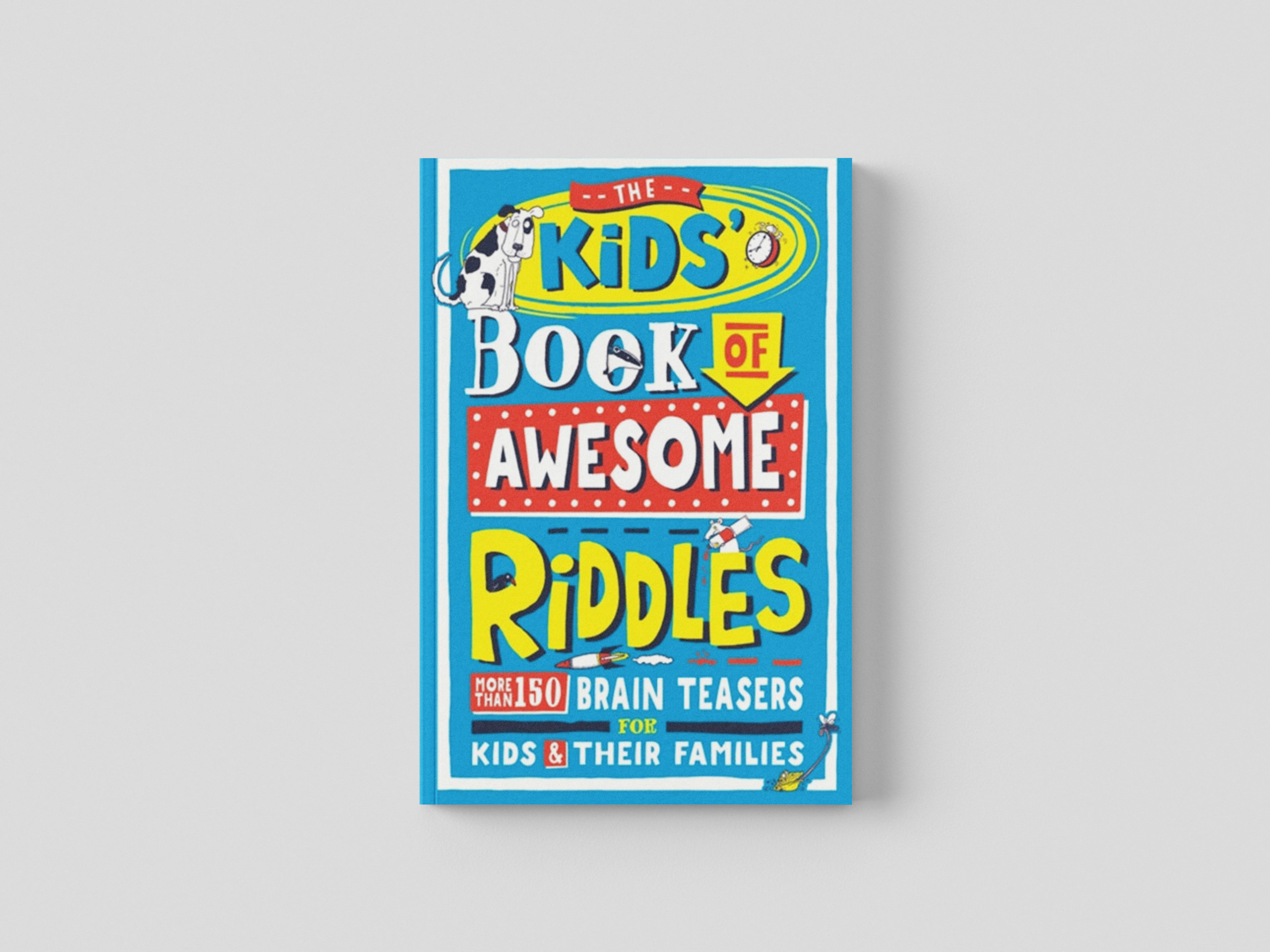 The Kids’ Book of Awesome Riddles by Amanda Learmonth; 9781780556352