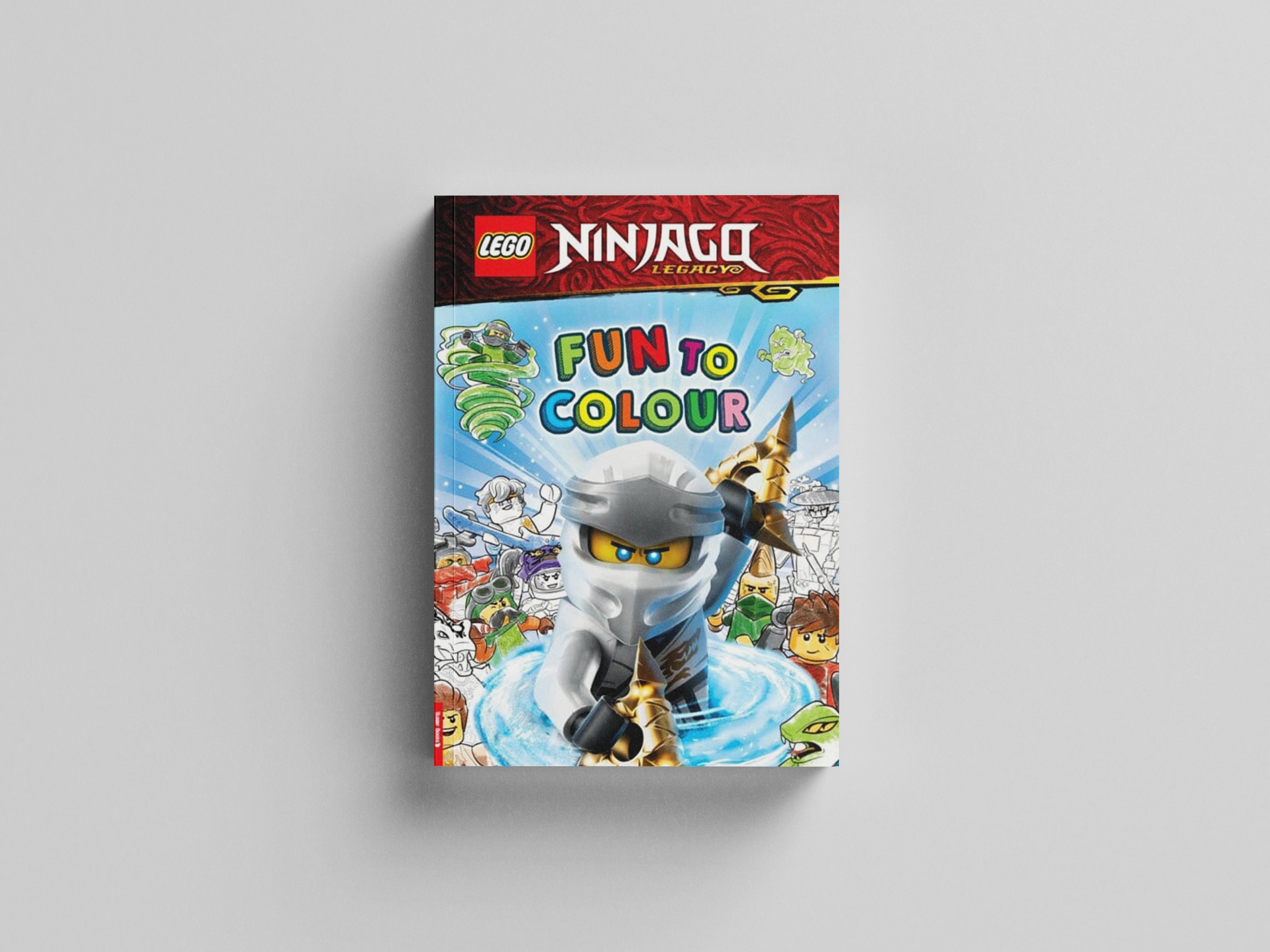 LEGO® NINJAGO®: Fun to Colour by LEGOAr; 9781780557762