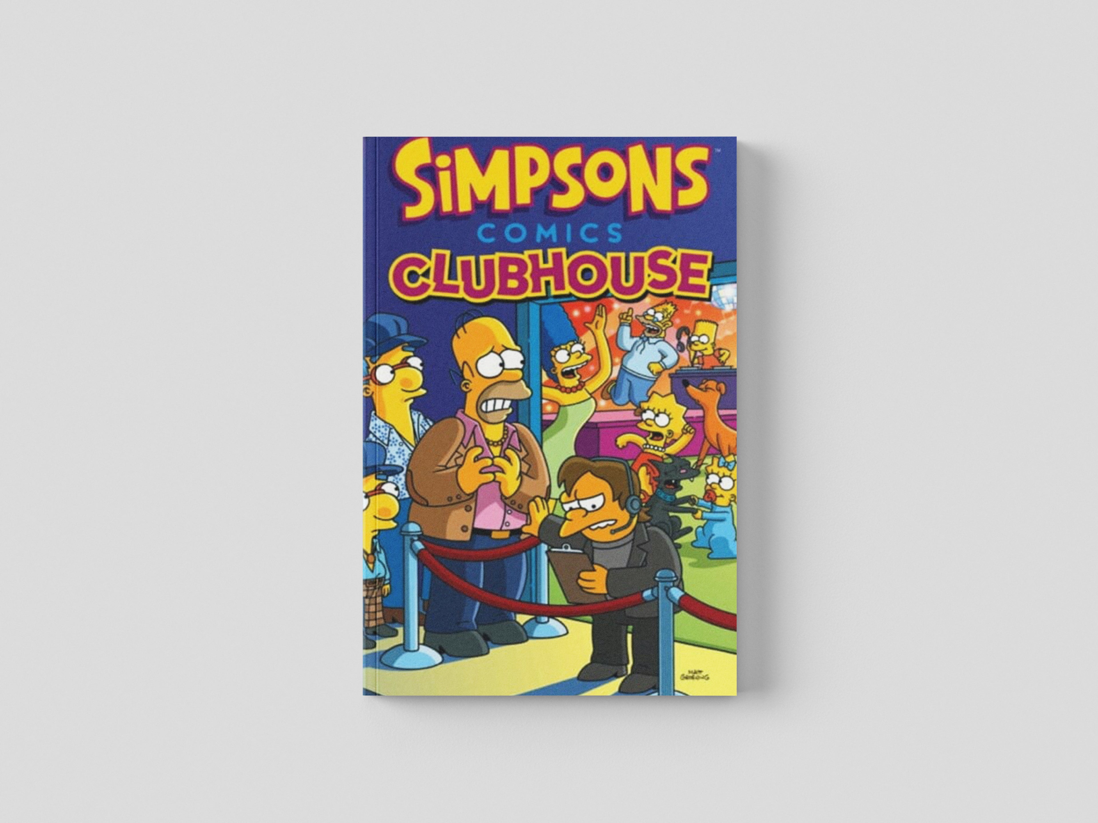 Simpsons - Comics Clubhouse by Matt Groening; 9781783296576