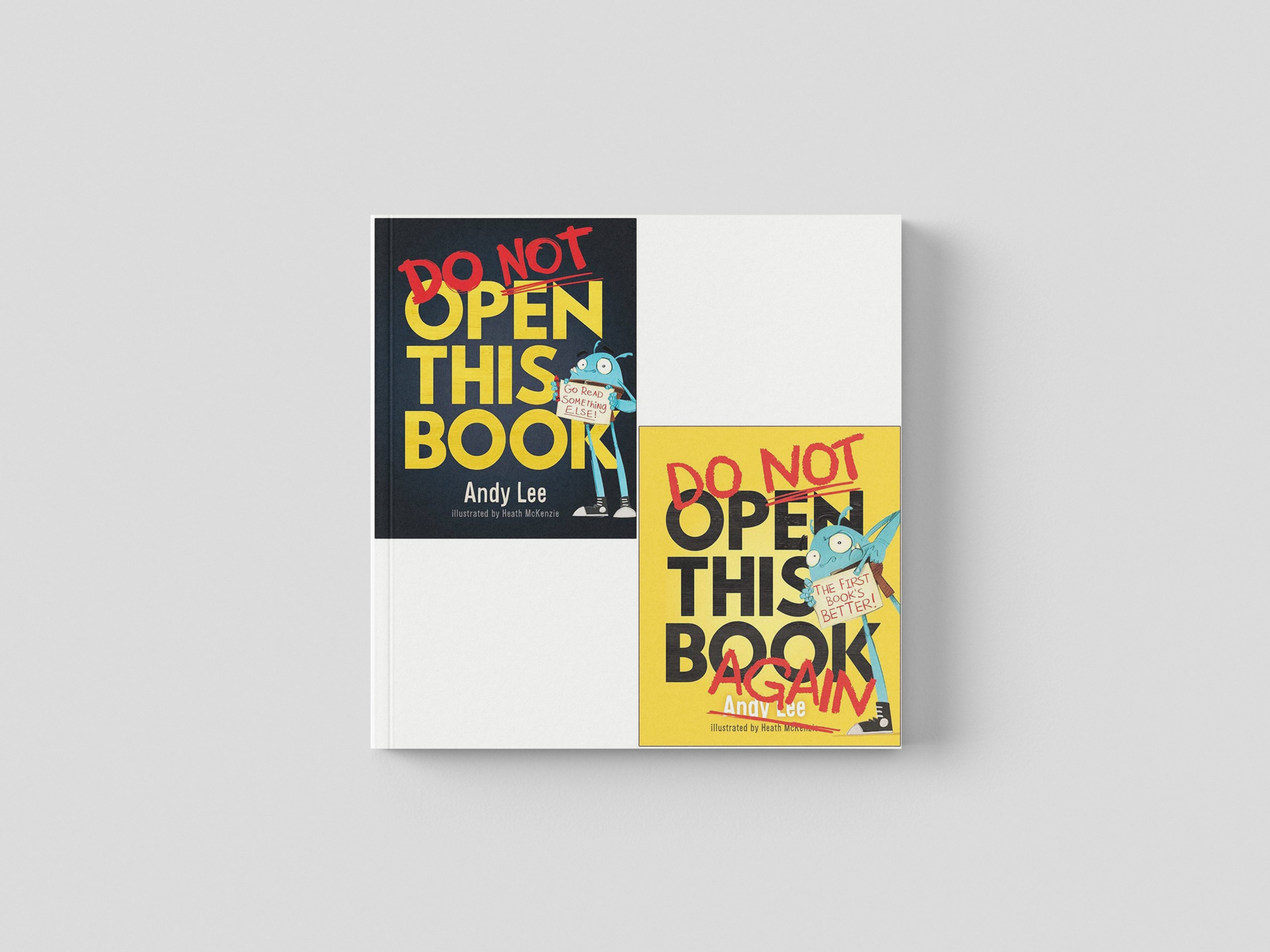 Do Not Open This Book & Do Not Open This Book Again by Studio Press; 9781787411555