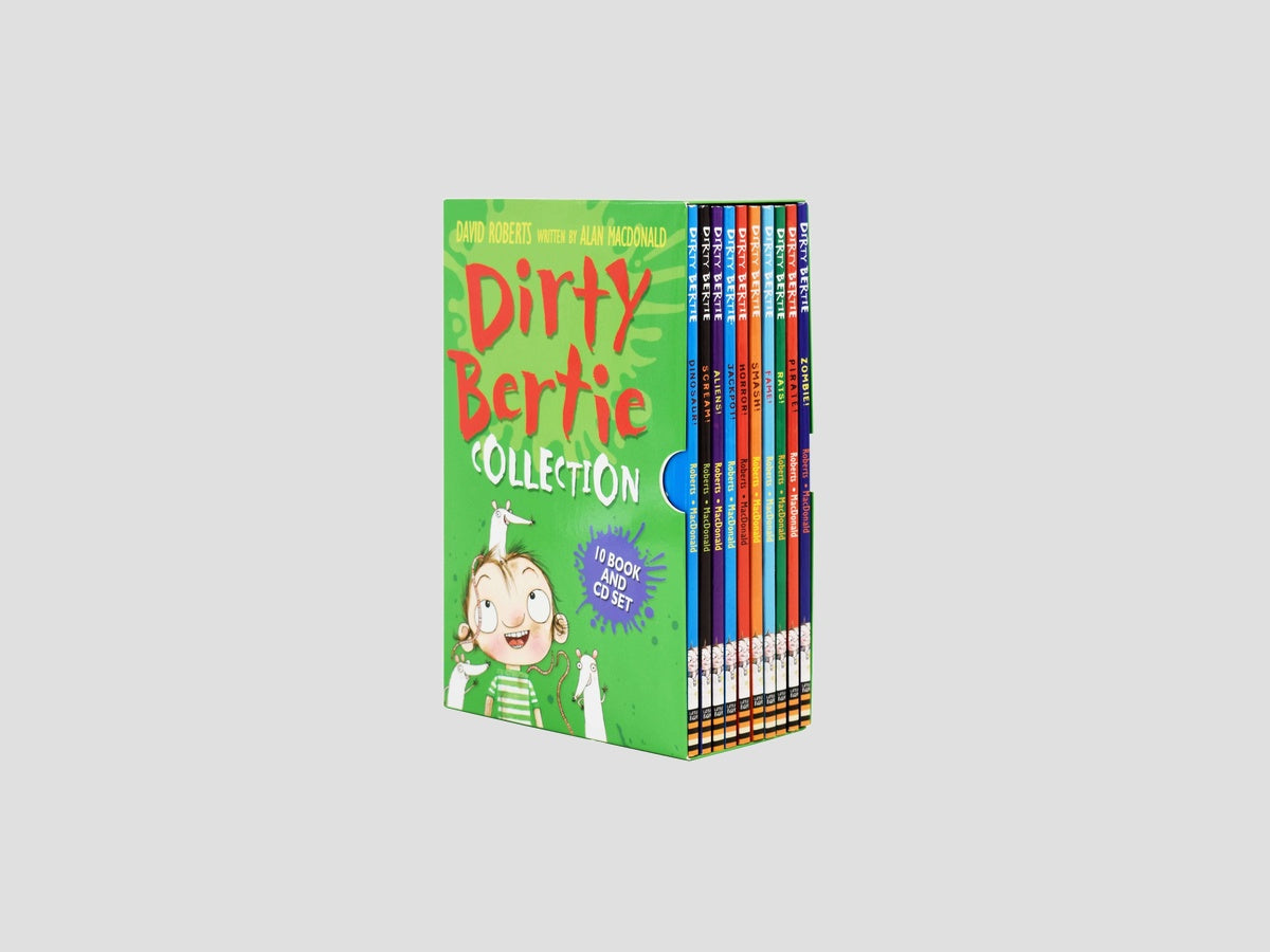 Dirty Bertie Collection 10 Book Set - Ages 9-14 by Little Tiger Press Group; 9781788953849