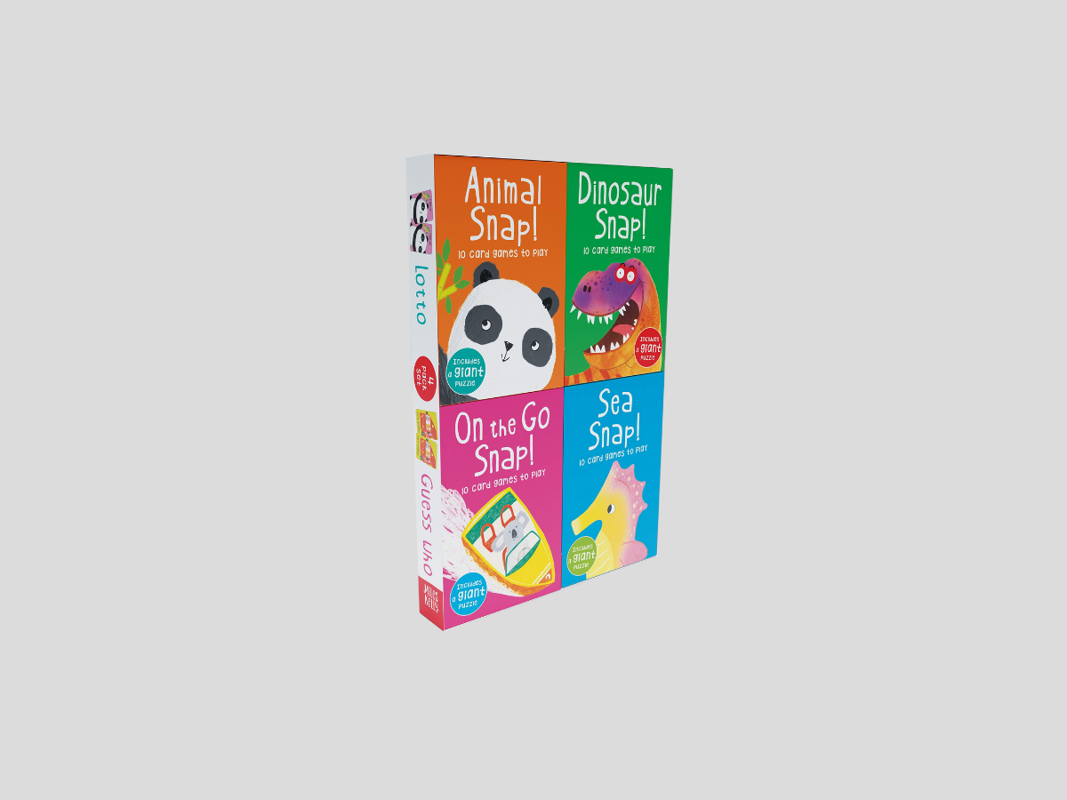 Miles Kelly Snap 4 Pack Set - Age 3-5 by Miles Kelly Publishing Ltd; 9781789890648