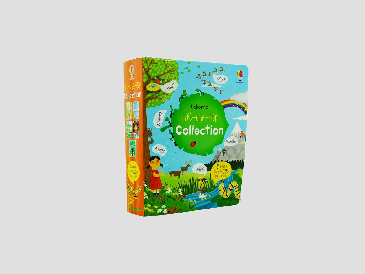 Usborne Lift-the-Flap Collection 5 Books Set - Ages 3+ by Usborne Publishing Ltd; 9781801318655