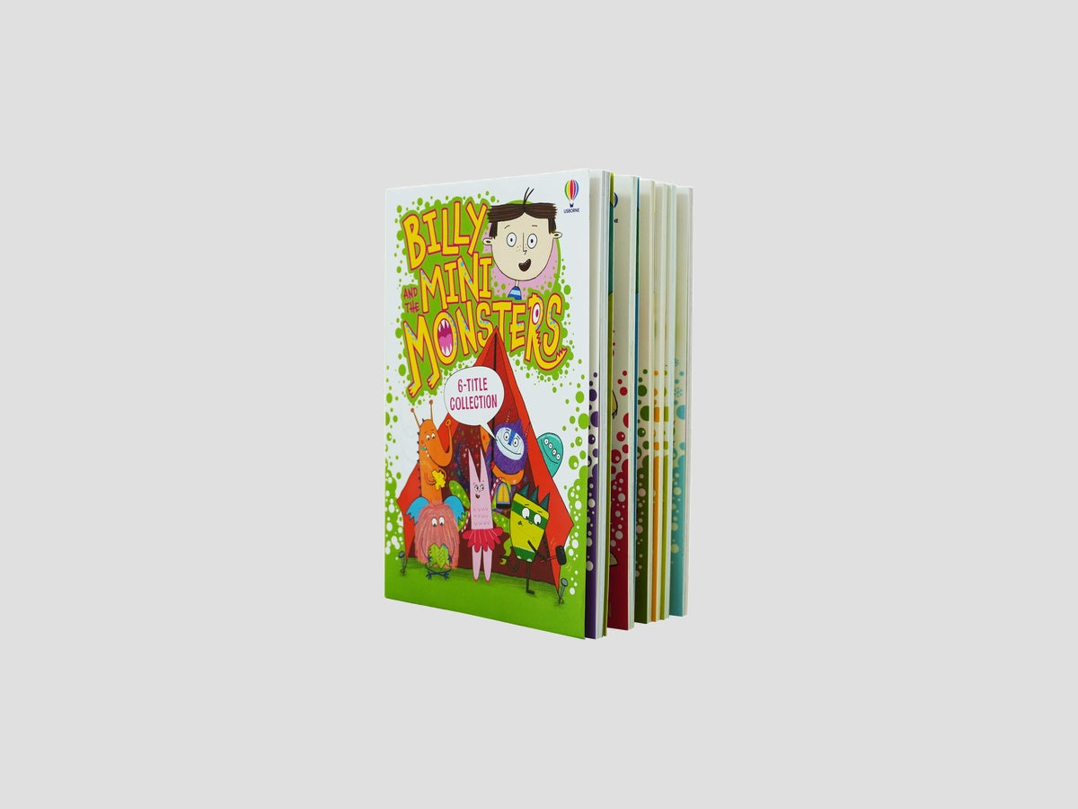 Billy and the Mini Monsters Series 2 (7-12) Collection by Usborne Publishing Ltd; 9781803705613