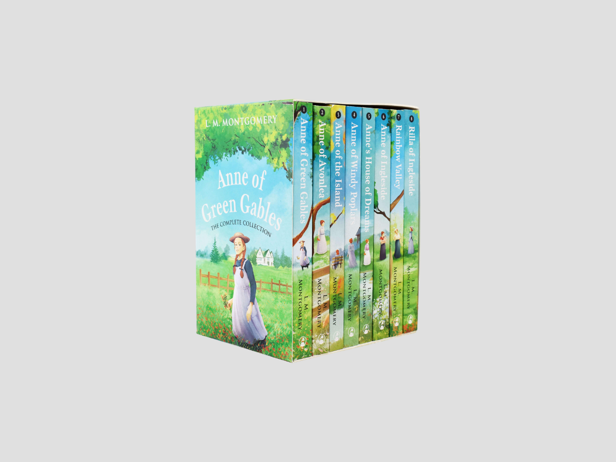 Anne of Green Gables The Complete Collection 8 Books Set - Ages 9-14 by Classic Editions; 9781804450765