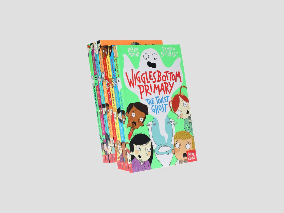Wigglesbottom Primary Series 8 Books Collection by Pamela Butchart; 9781805135586