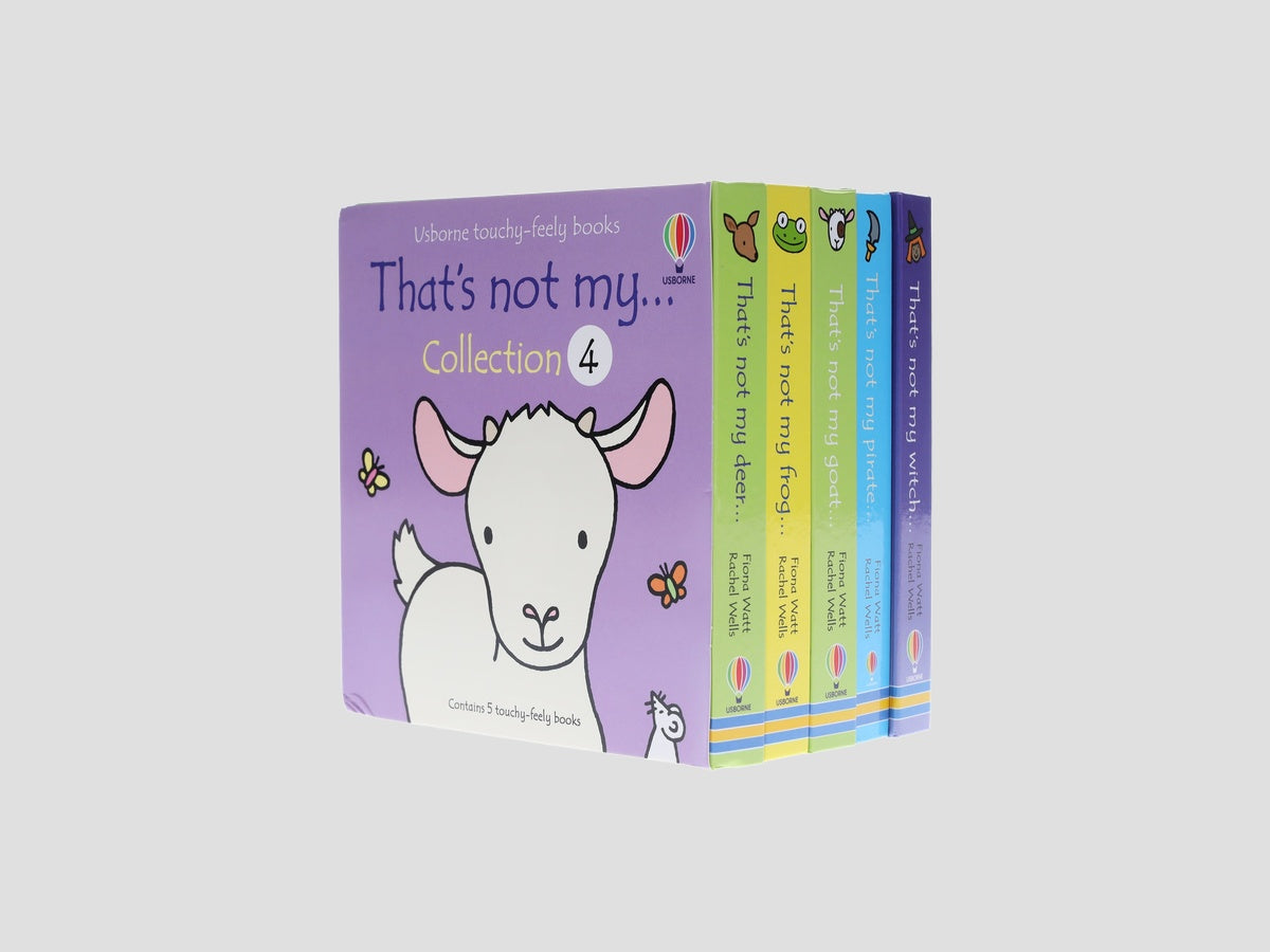 Usborne touchy feely books: That's not my... Collection 4: 5 Books Set - Ages 0-3 by Usborne Publishing Ltd; 9781836040422