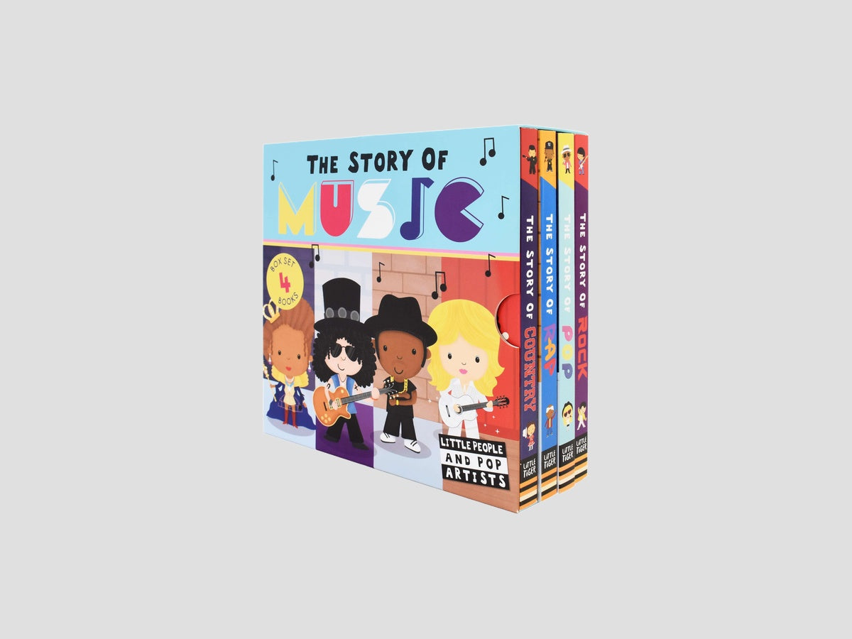 The Story of Music - Ages 0-5 - Board Book by Little Tiger Press Group; 9781838913304