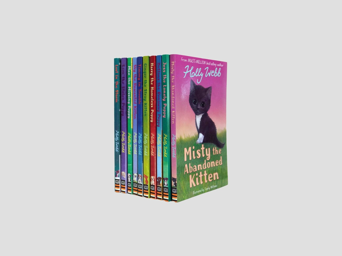 Holly Webb Series 1 - Animal Stories, Pet Rescue Adventure - Puppy and Kitten 10 Books Collection Set (Books 1 To 10) - Age 6 years and up by Holly Webb; 9781847157287