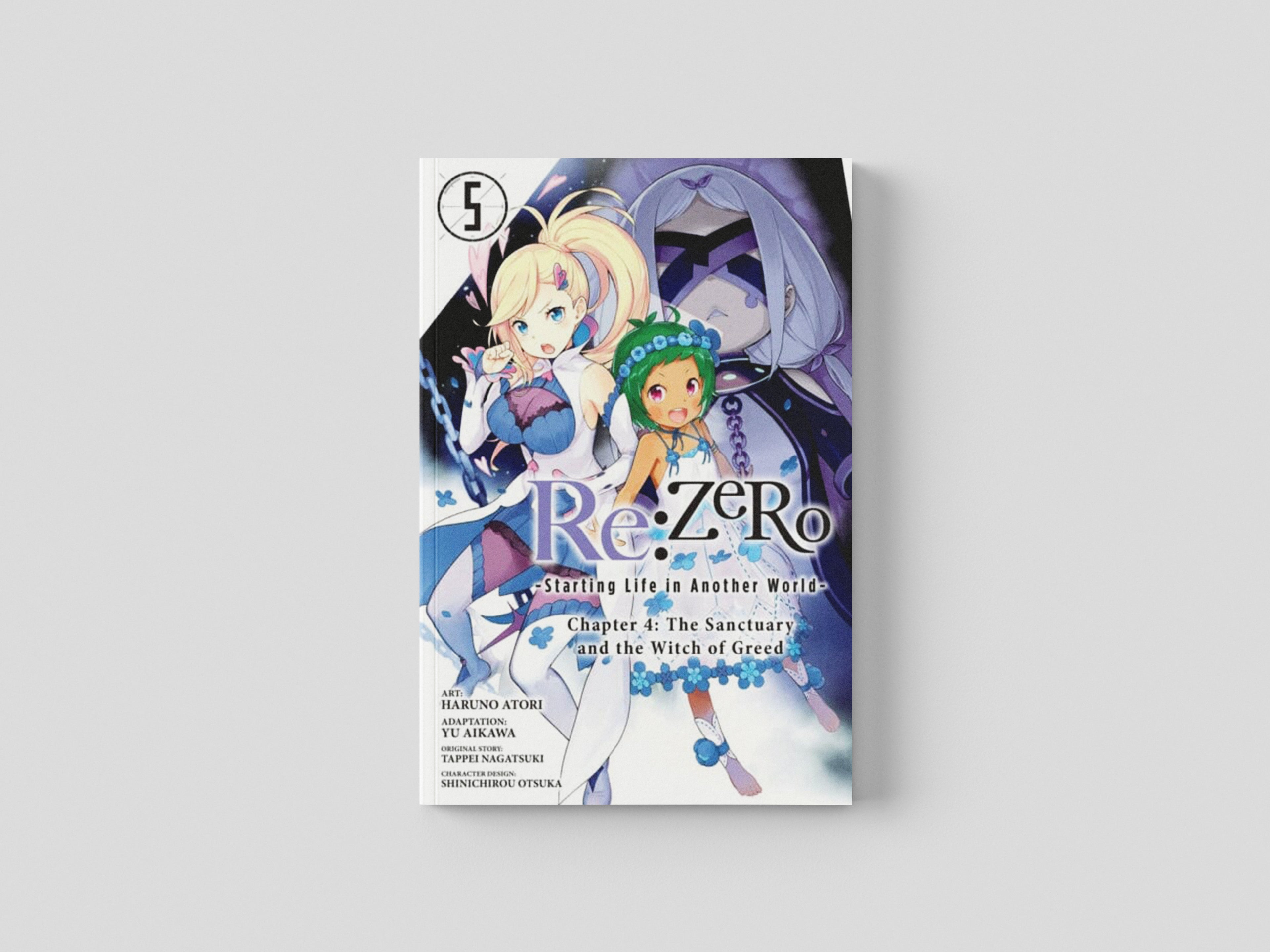 Re:ZERO -Starting Life in Another World-, Chapter 4: The Sanctuary and the Witch of Greed, Vol. 5 (manga) by Tappei Nagatsuki; 9781975349400